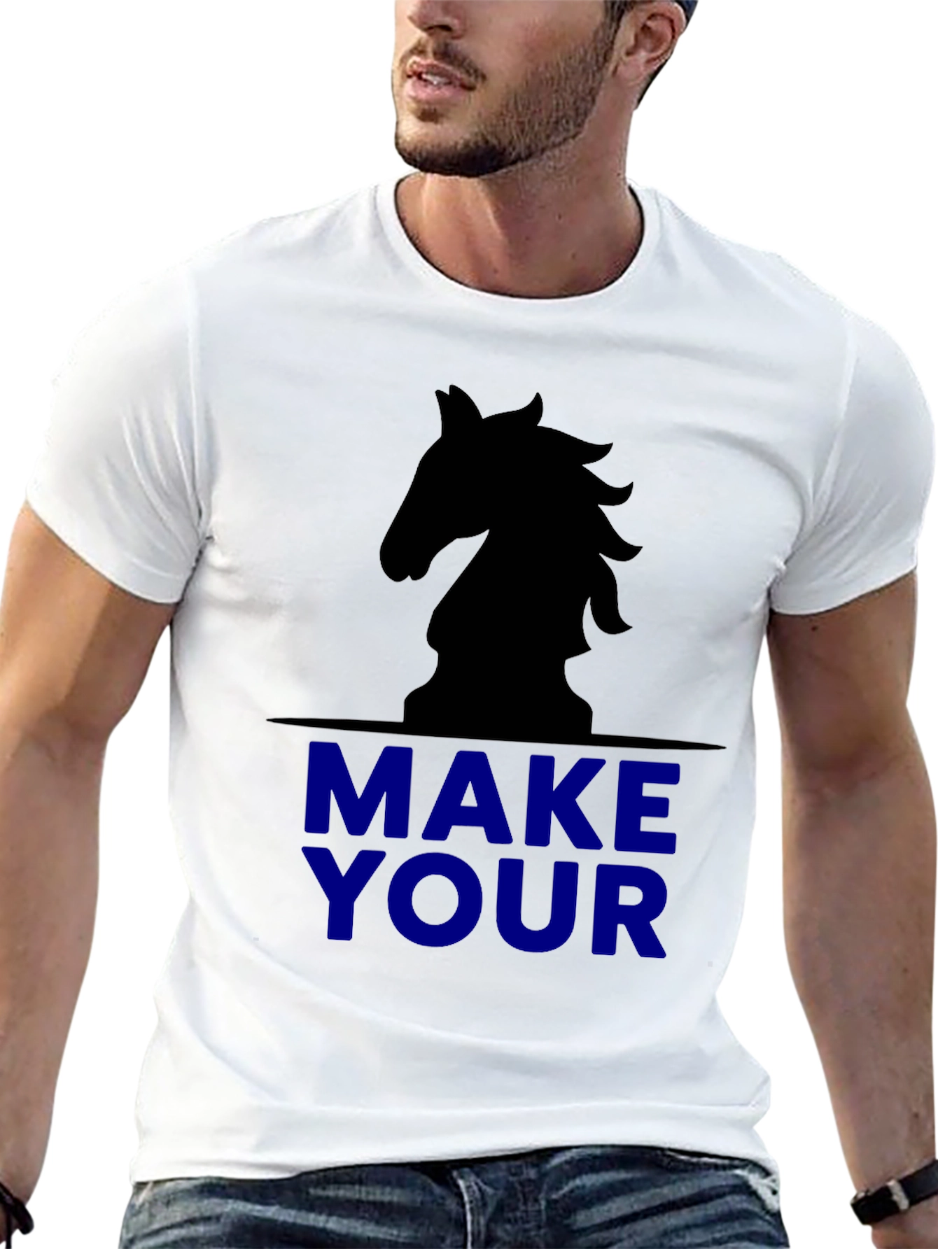 Chess Knight Make Your Move Graphic Tee