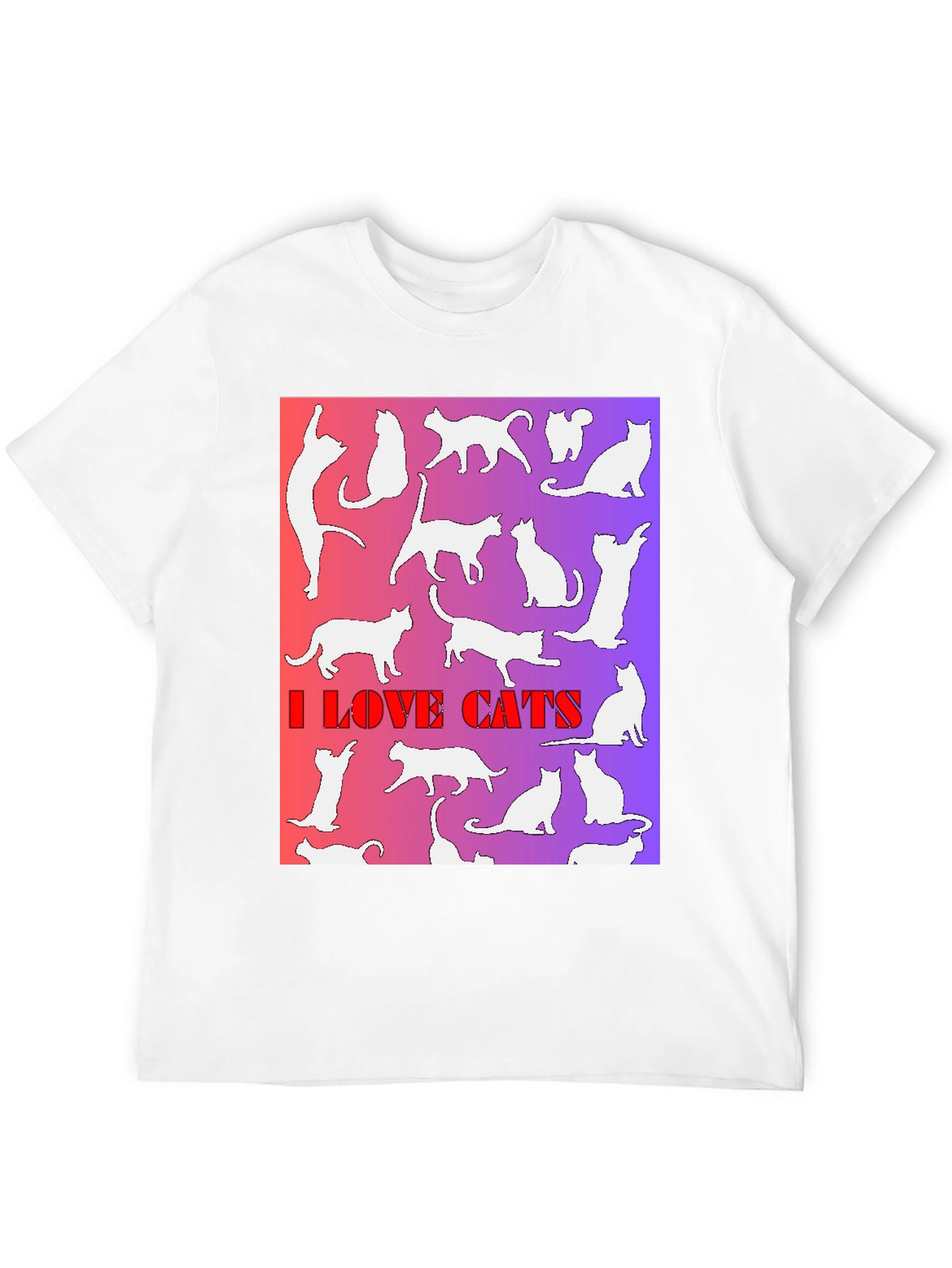 I Love Cats T-Shirt