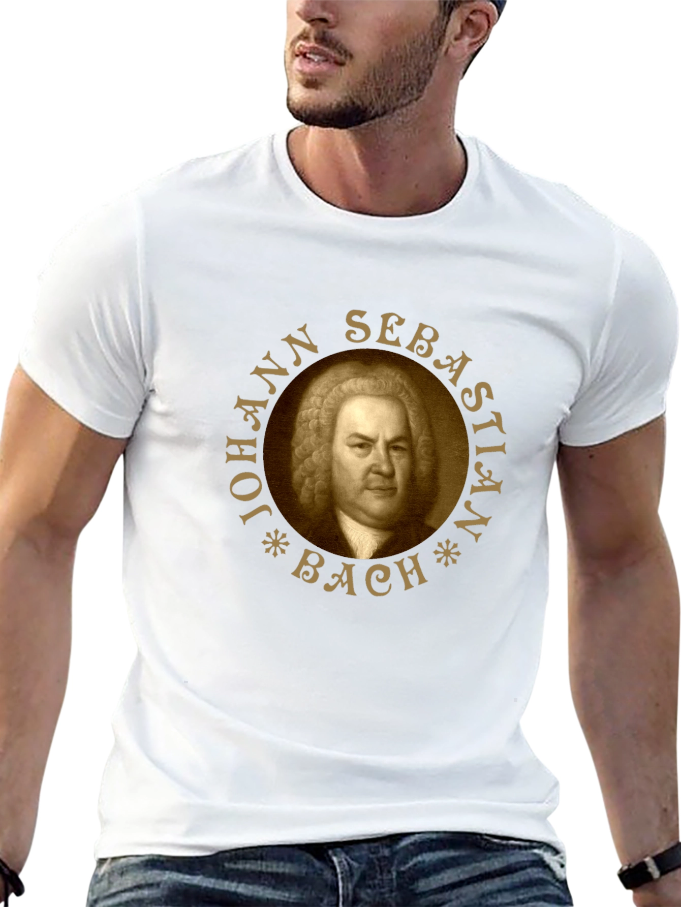 Johann Sebastian Bach T-Shirt - Classic Composer Tee