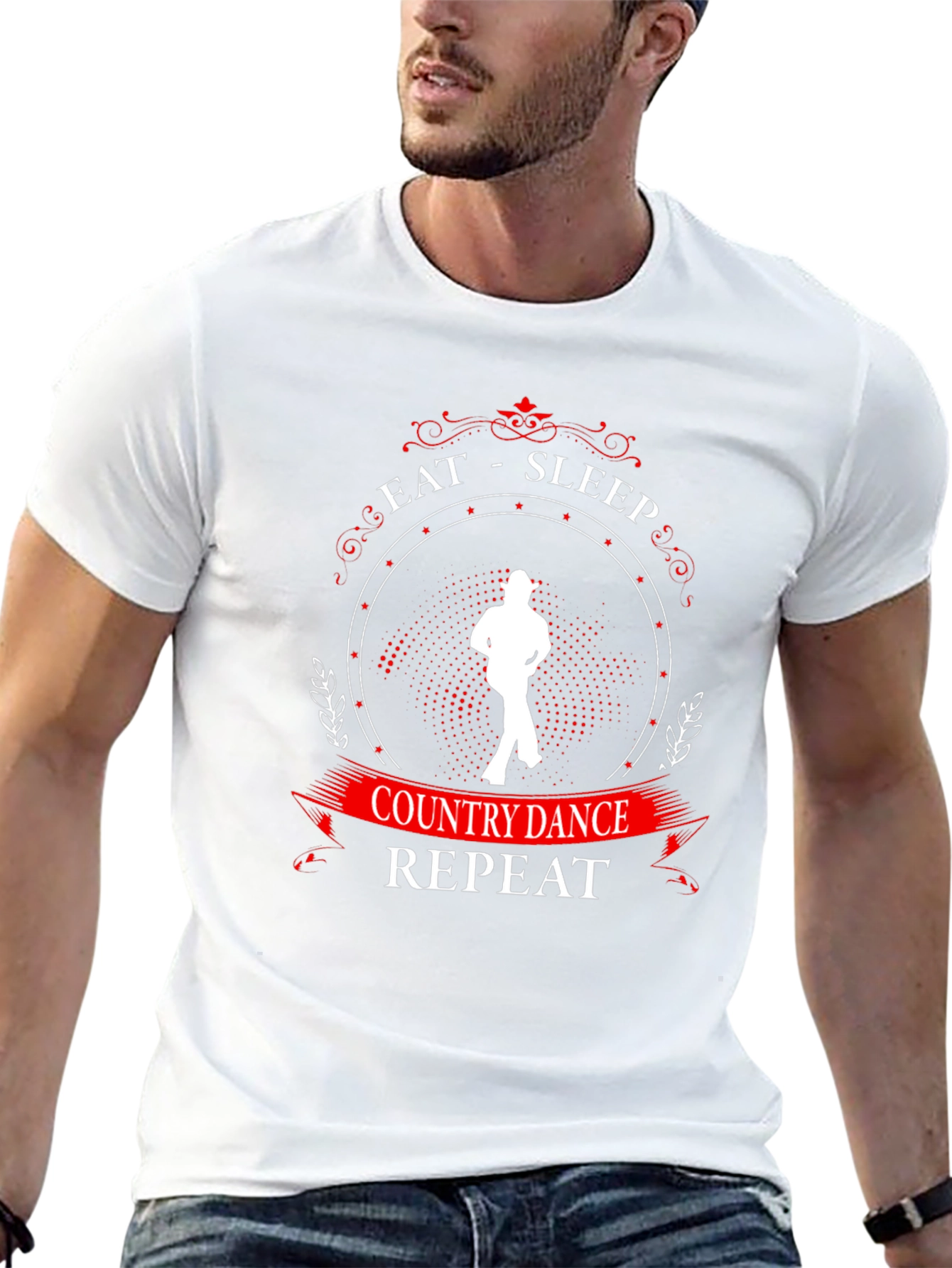 Eat Sleep Country Dance Repeat T-Shirt