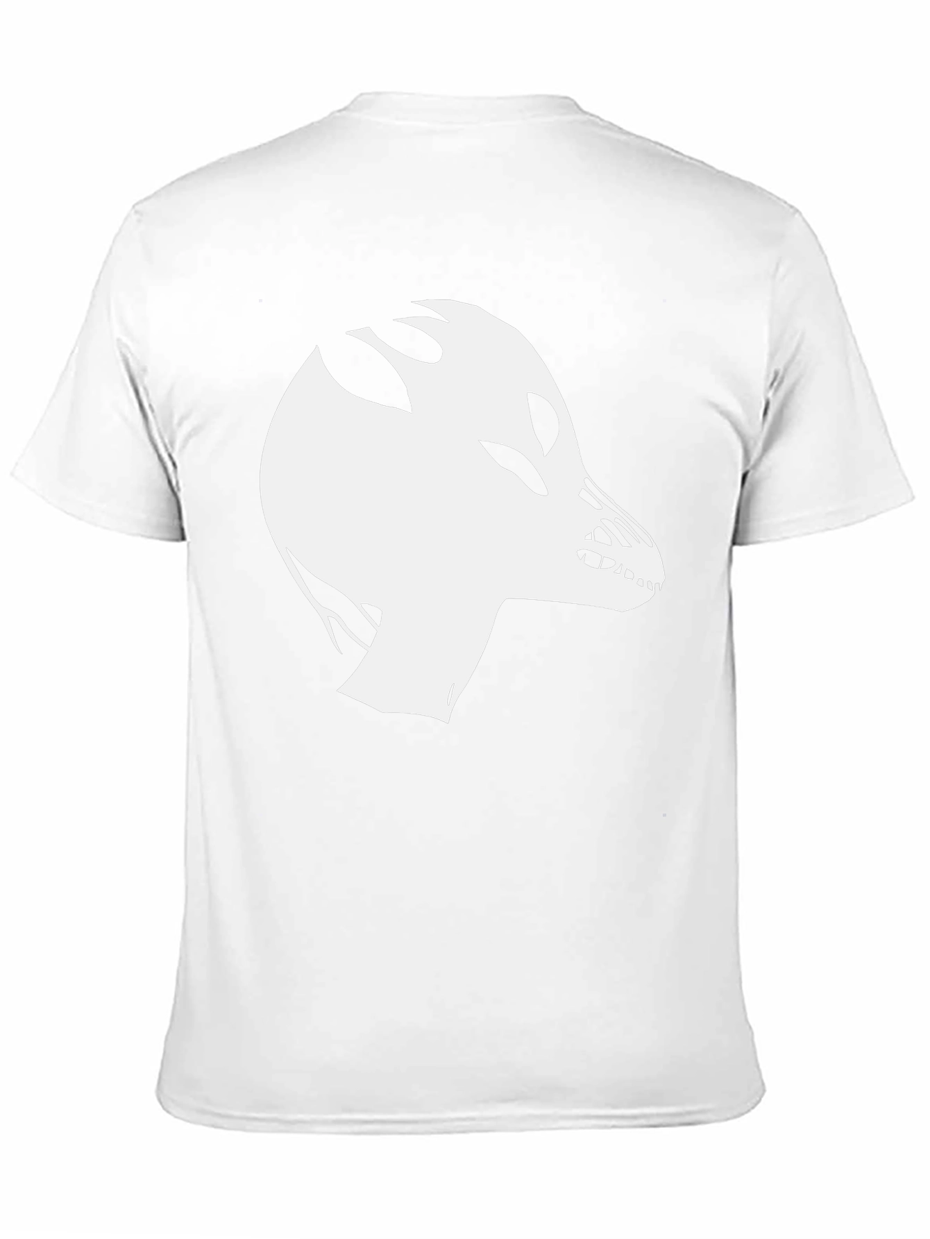 Abstract Creature Graphic Tee - Black