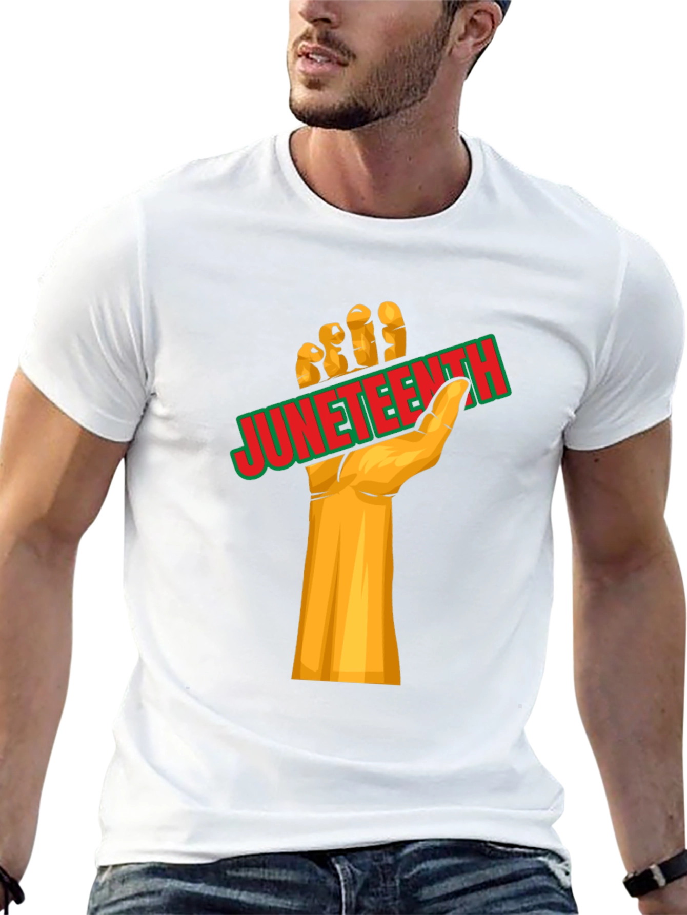 Juneteenth Fist Graphic Tee - Celebrate Freedom