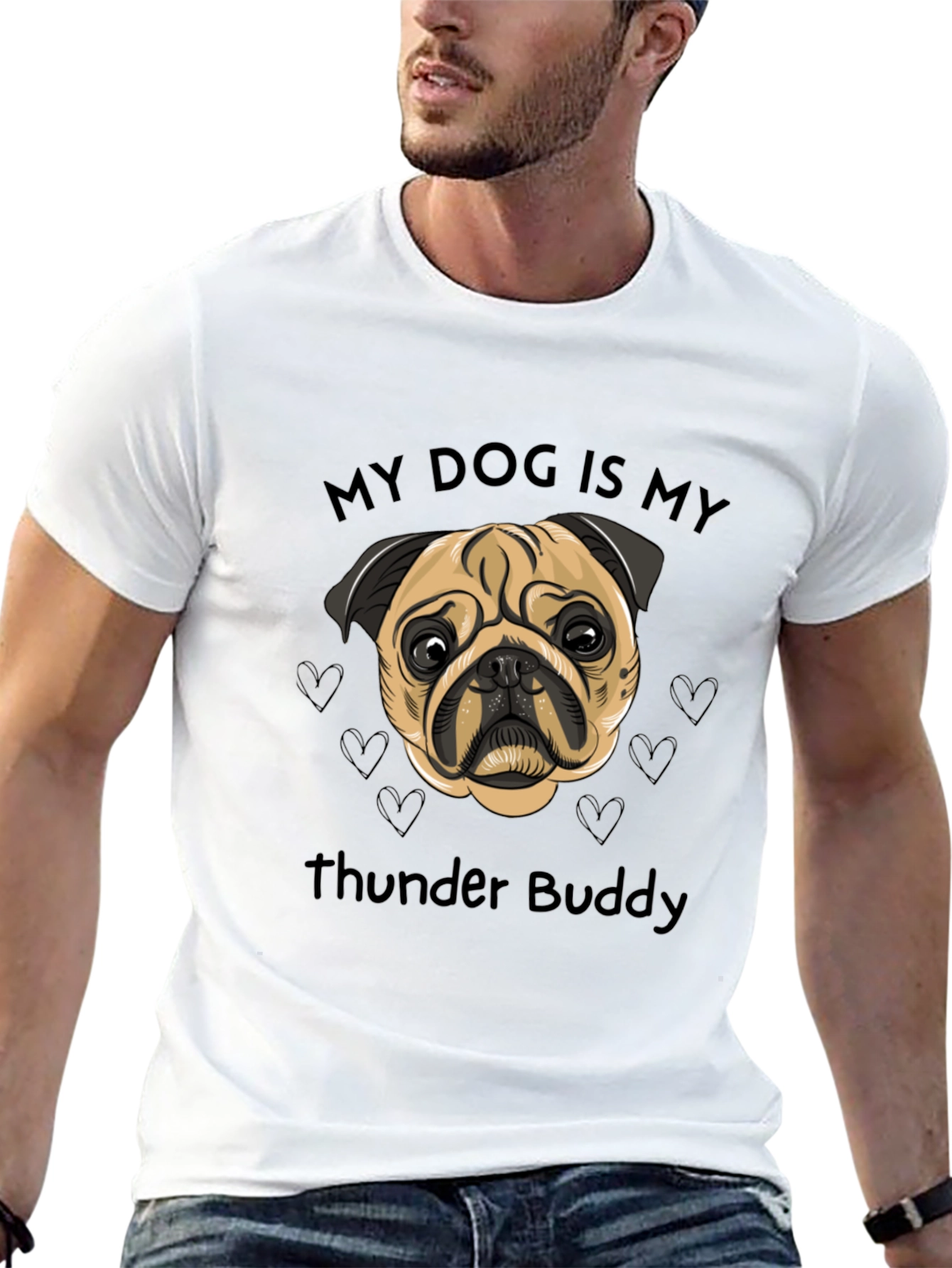 My Dog is My Thunder Buddy T-Shirt