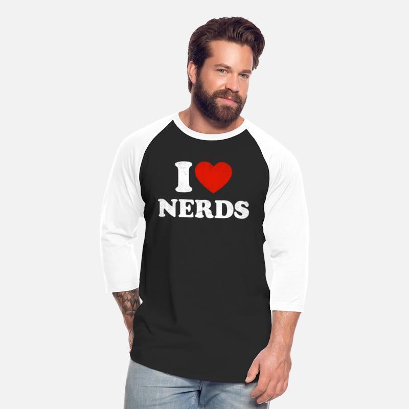 Wos I Love Nerds Distressed I He Nerds