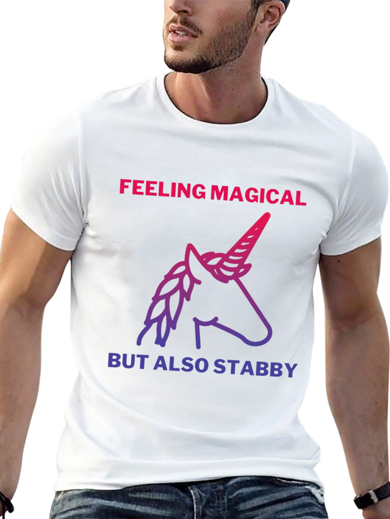 Feeling Magical But Also Stab T-Shirt