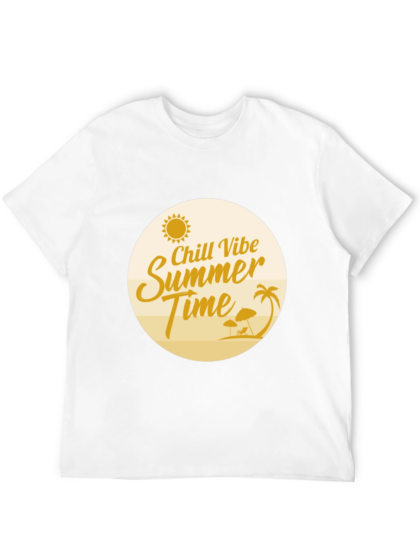 Chill Vibe Summer Time Graphic Tee