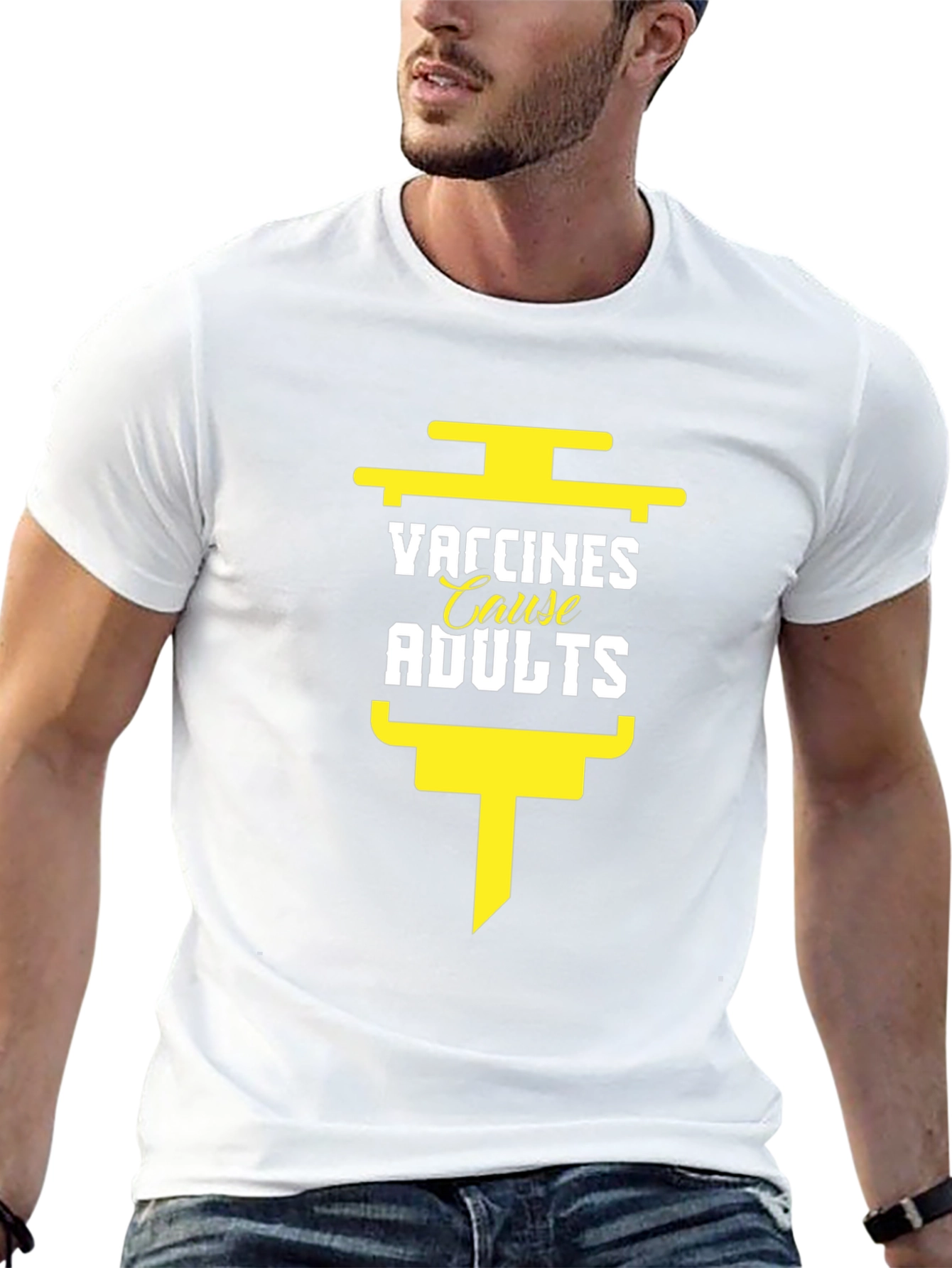 Vaccines Cause Adults T-Shirt - Funny Vaccination Tee
