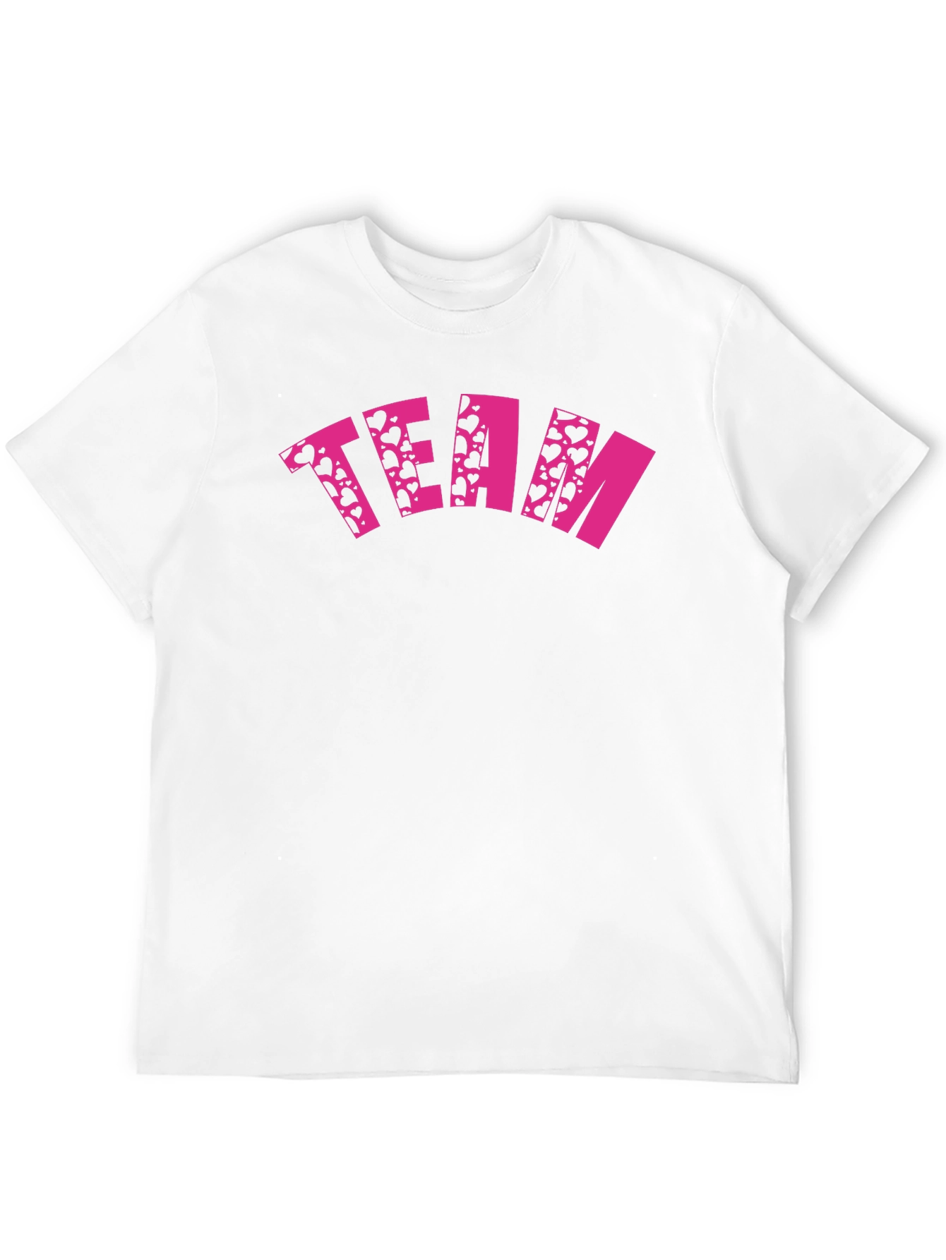 Team Hearts Graphic Tee - Black