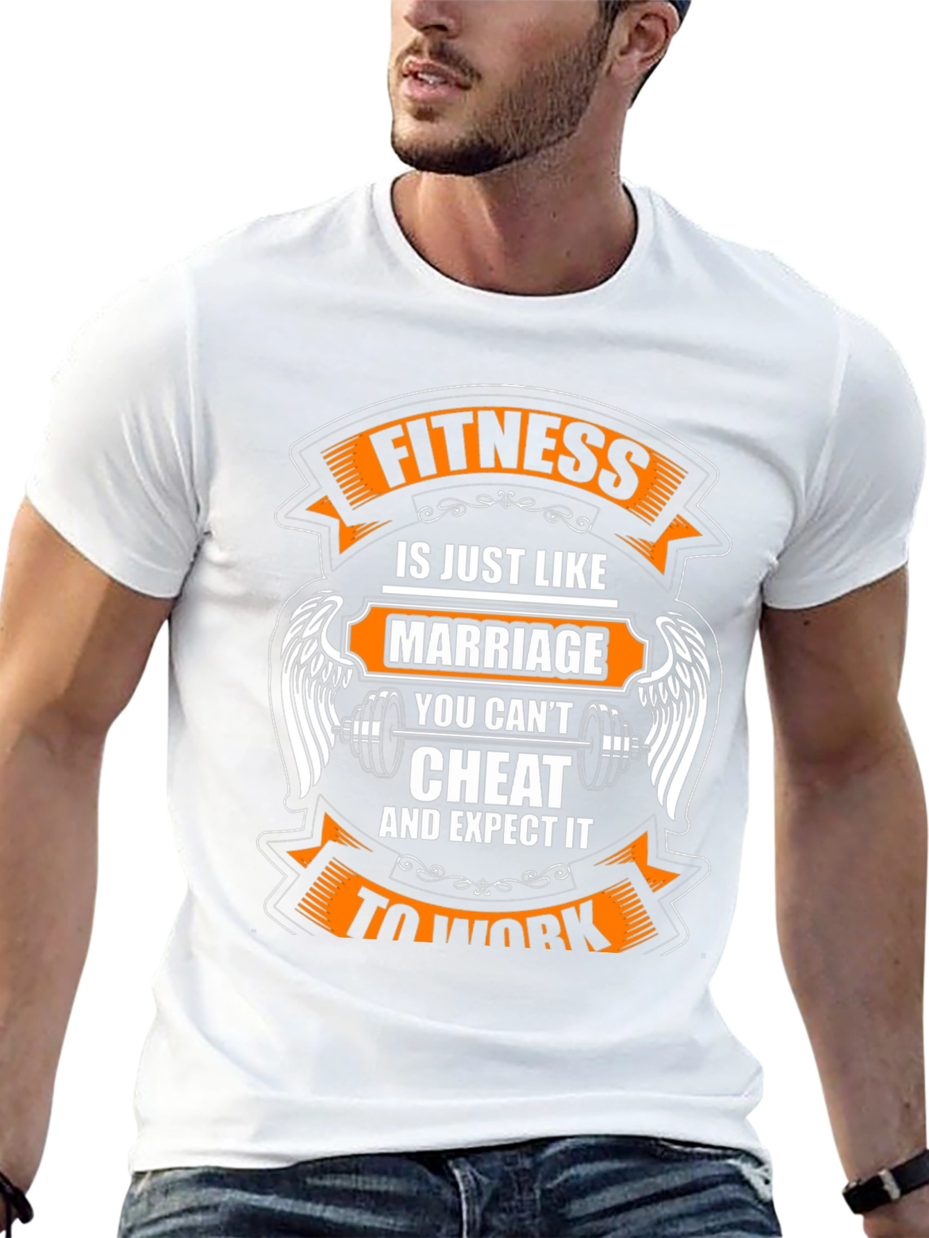 Fitness Marriage T-Shirt - Funny Workout Gym Tee