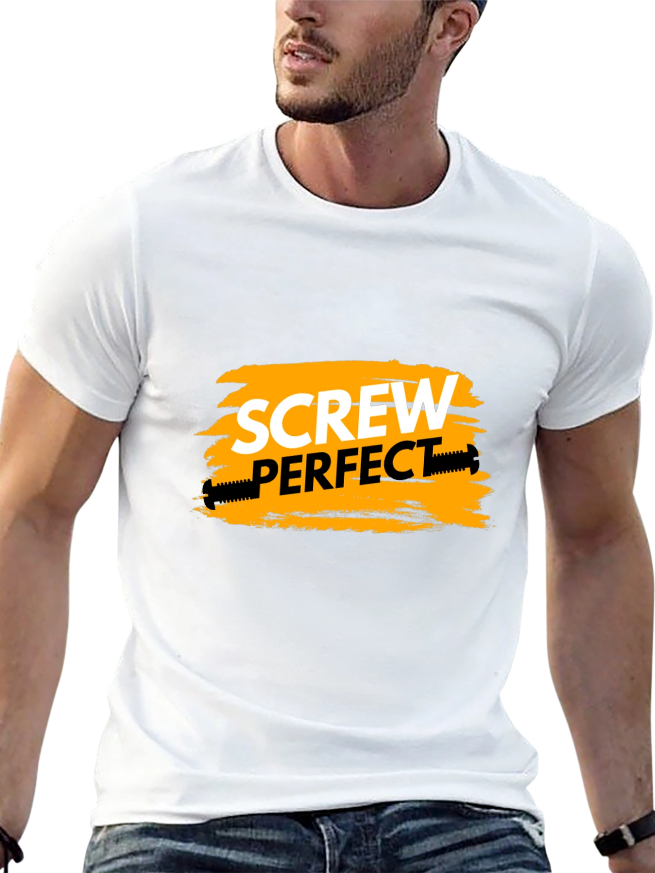 Screw Perfect Graphic T-Shirt
