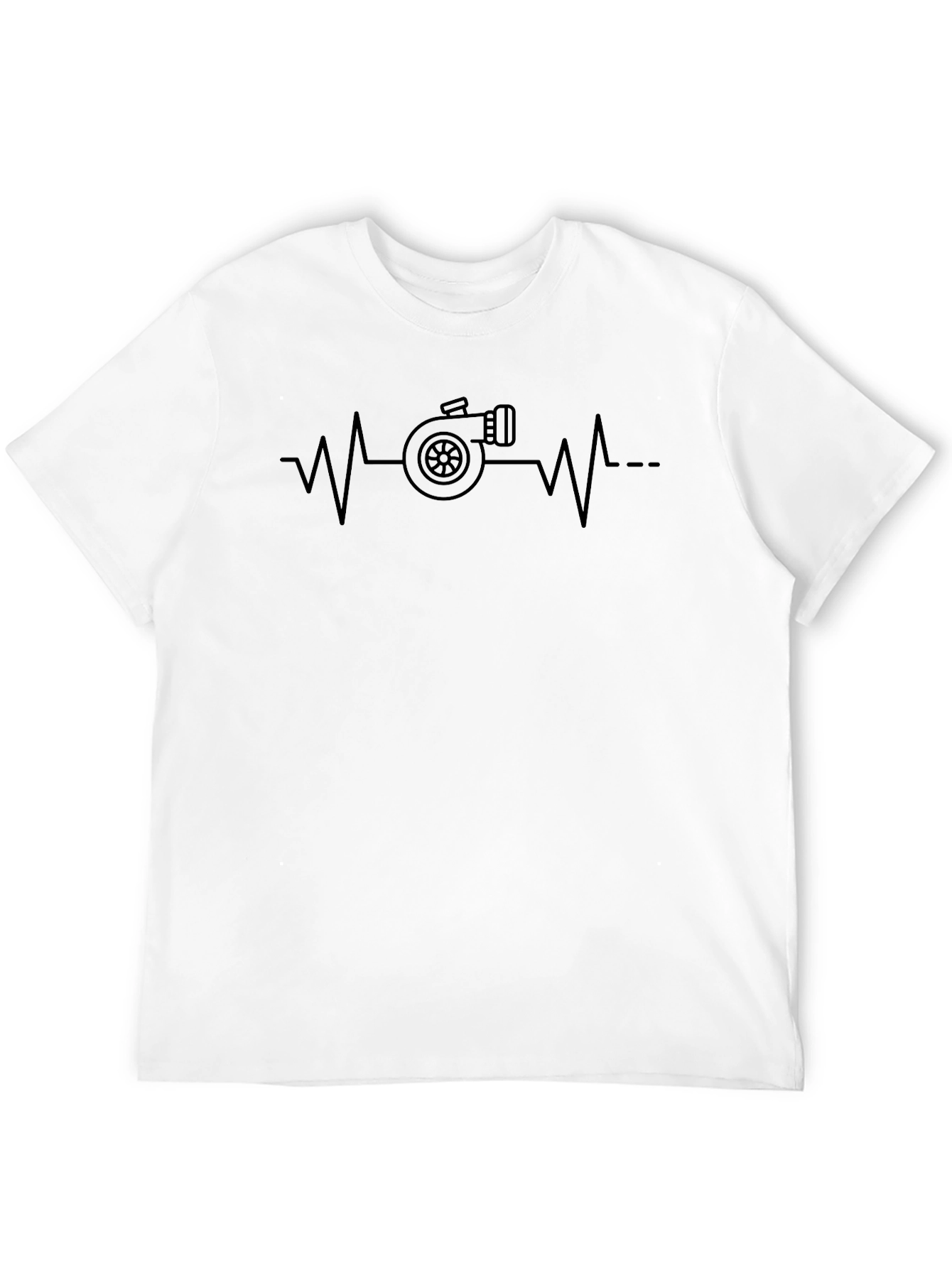 Turbo Heartbeat T-Shirt - Car Enthusiast Tee