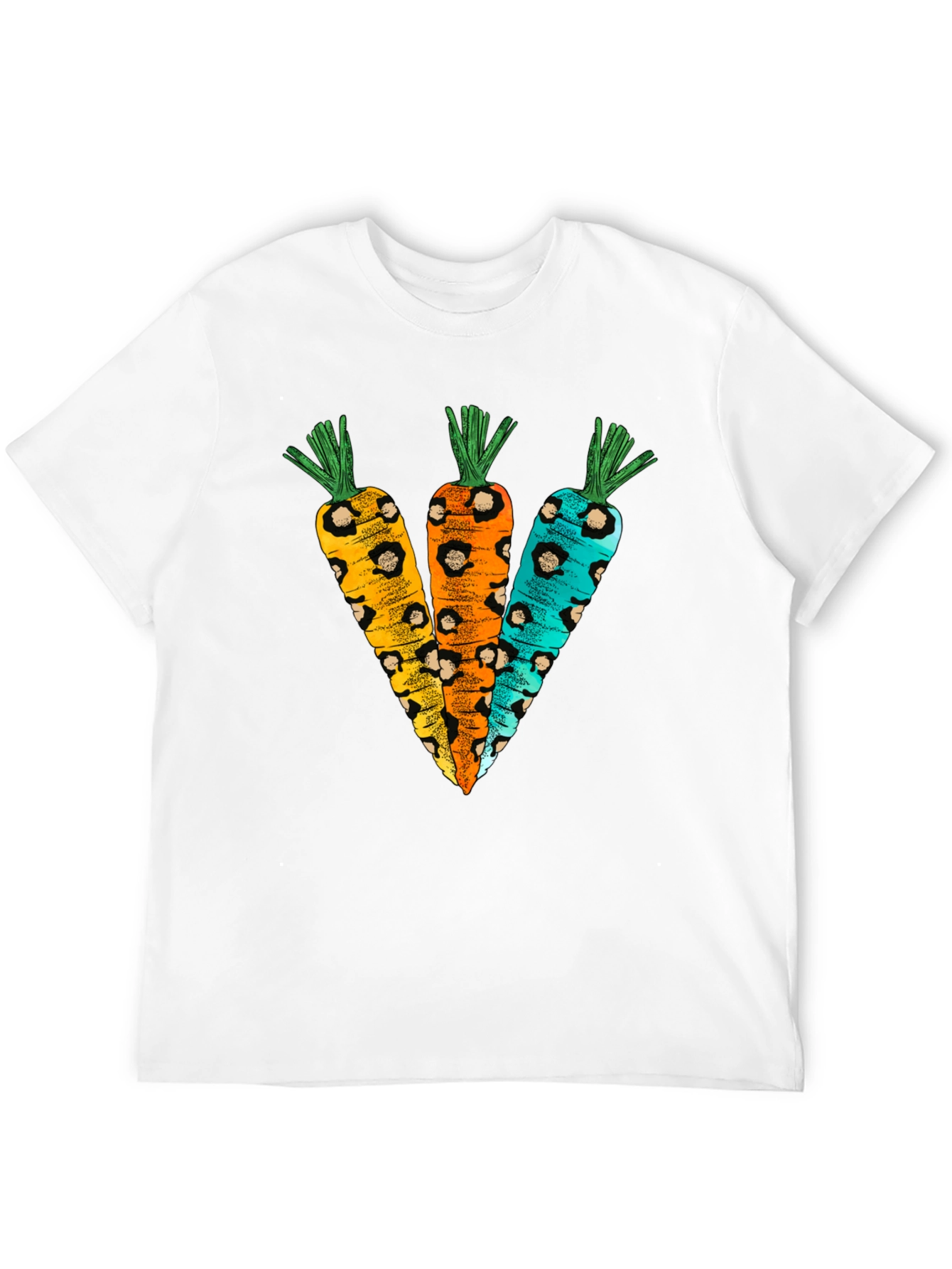 Leopard Print Carrots T-Shirt