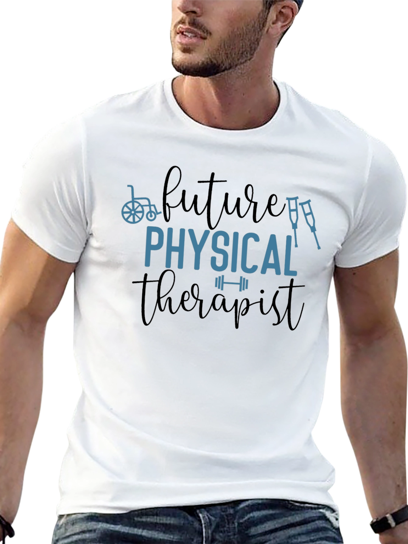 Future Physical Therapist T-Shirt - Black