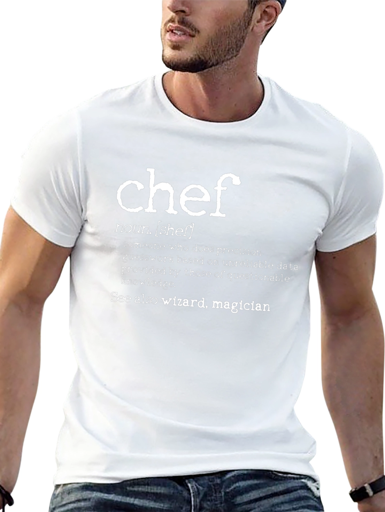 Chef Definition T-Shirt - Wizard Magician Funny Cook Tee