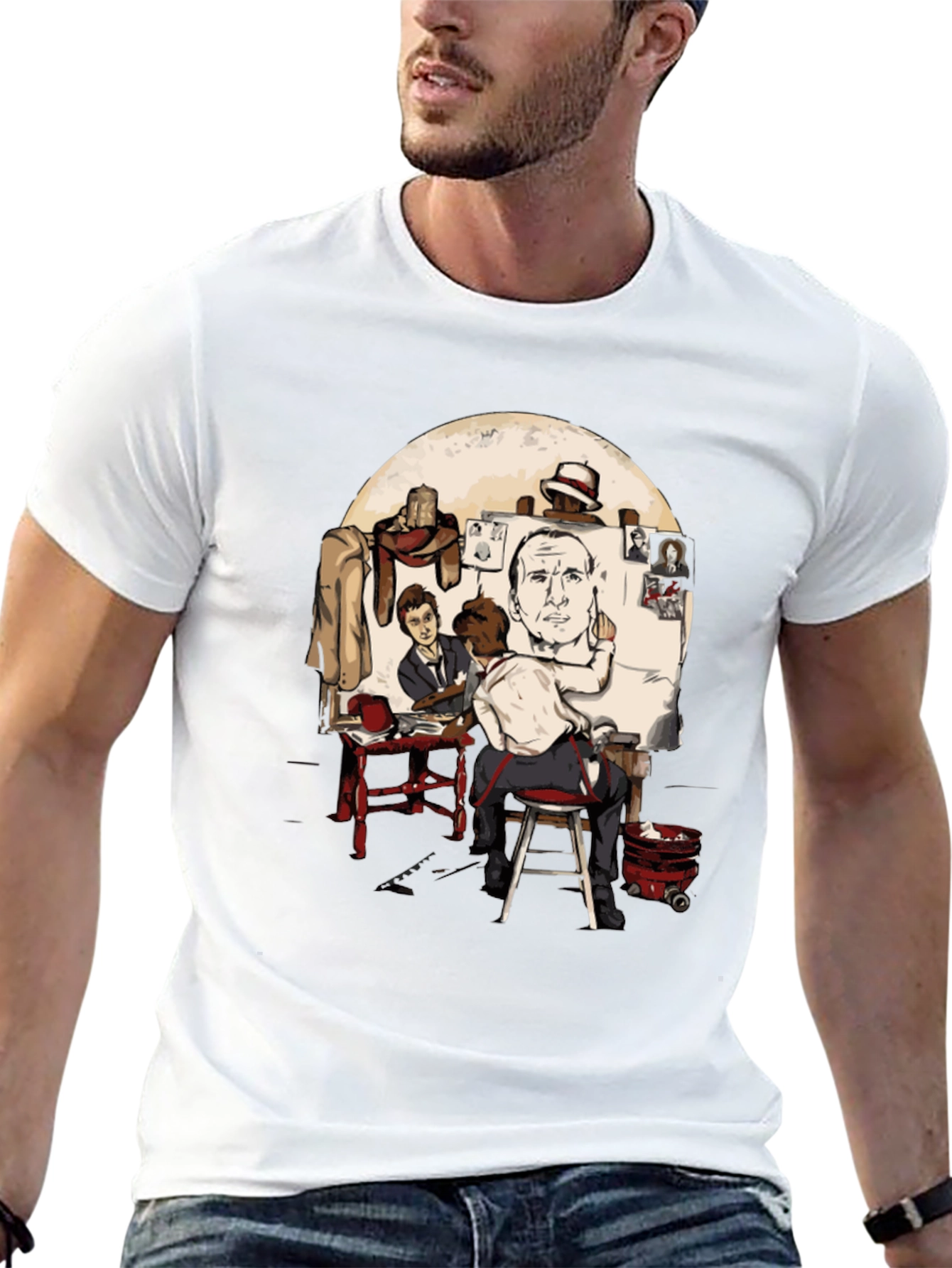 Doctor Who T-Shirt - Gangster Parody