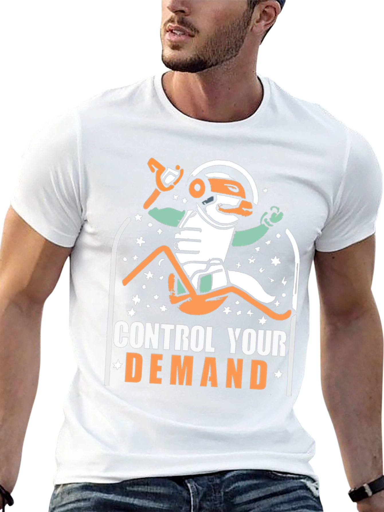 Control Your Demand Astronaut Duck T-Shirt