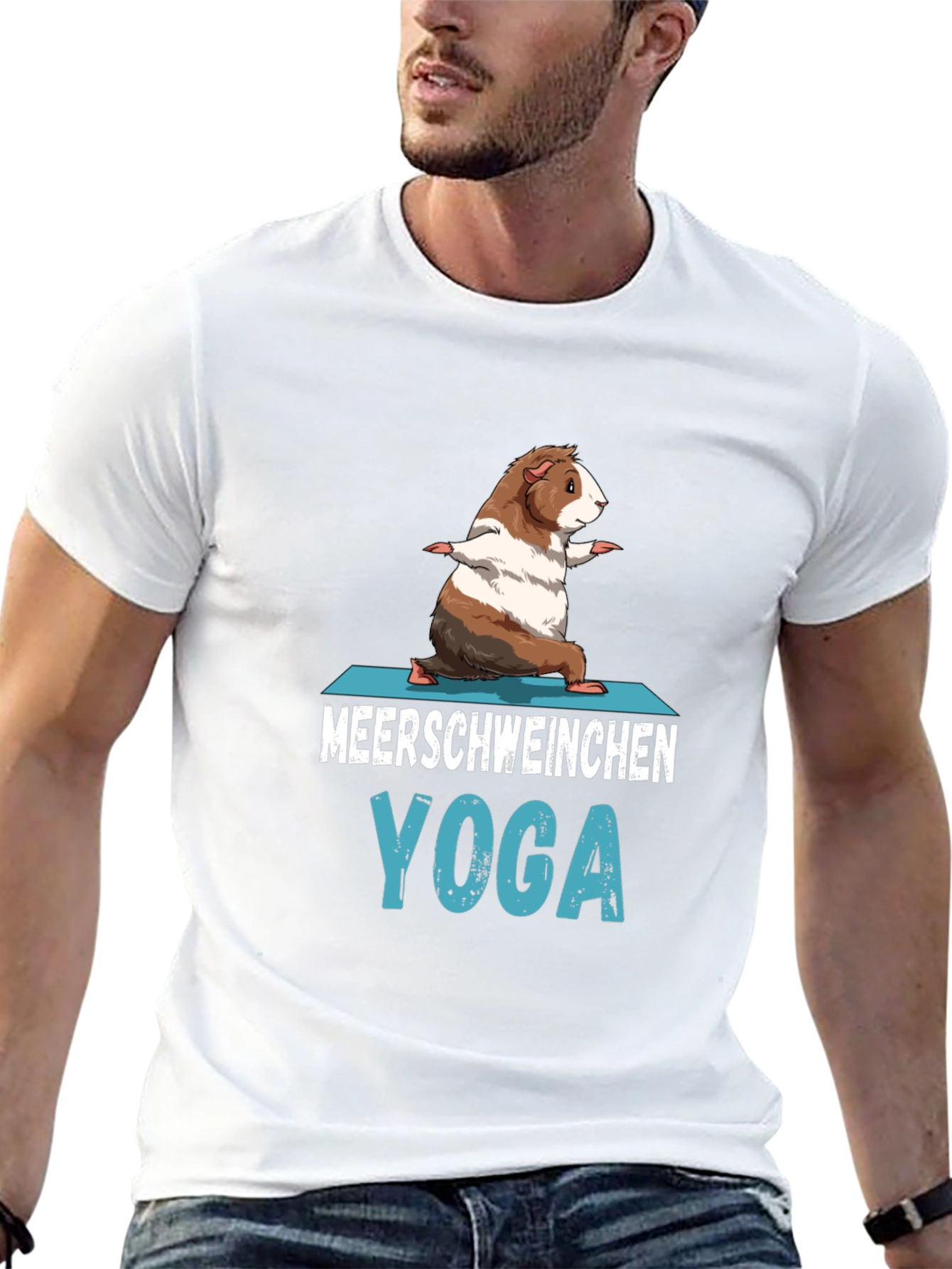 Guinea Pig Yoga T-Shirt - Meerchweinchen