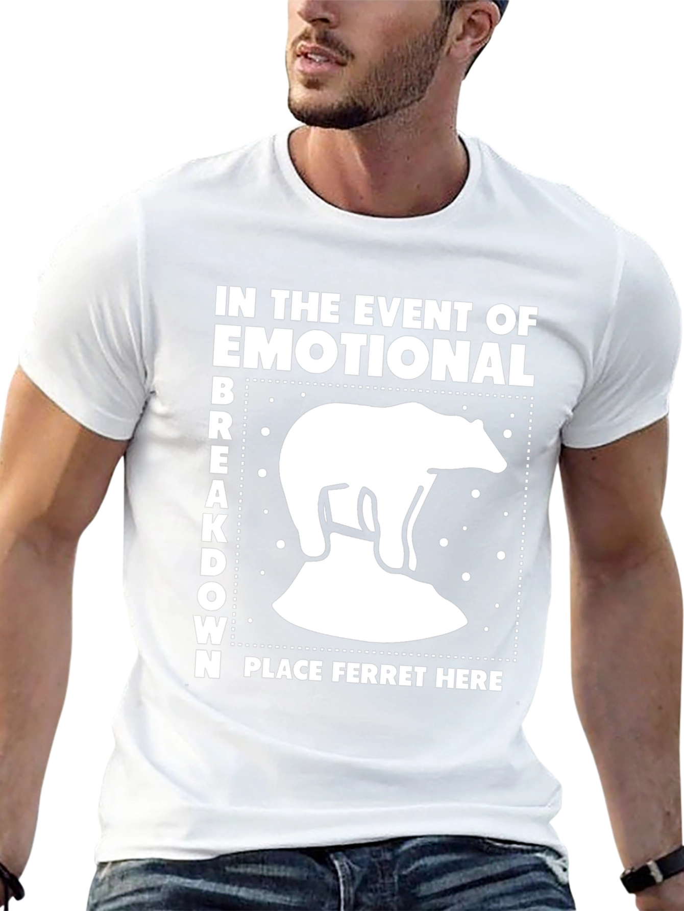 Emotional Breakdown Ferret T-Shirt