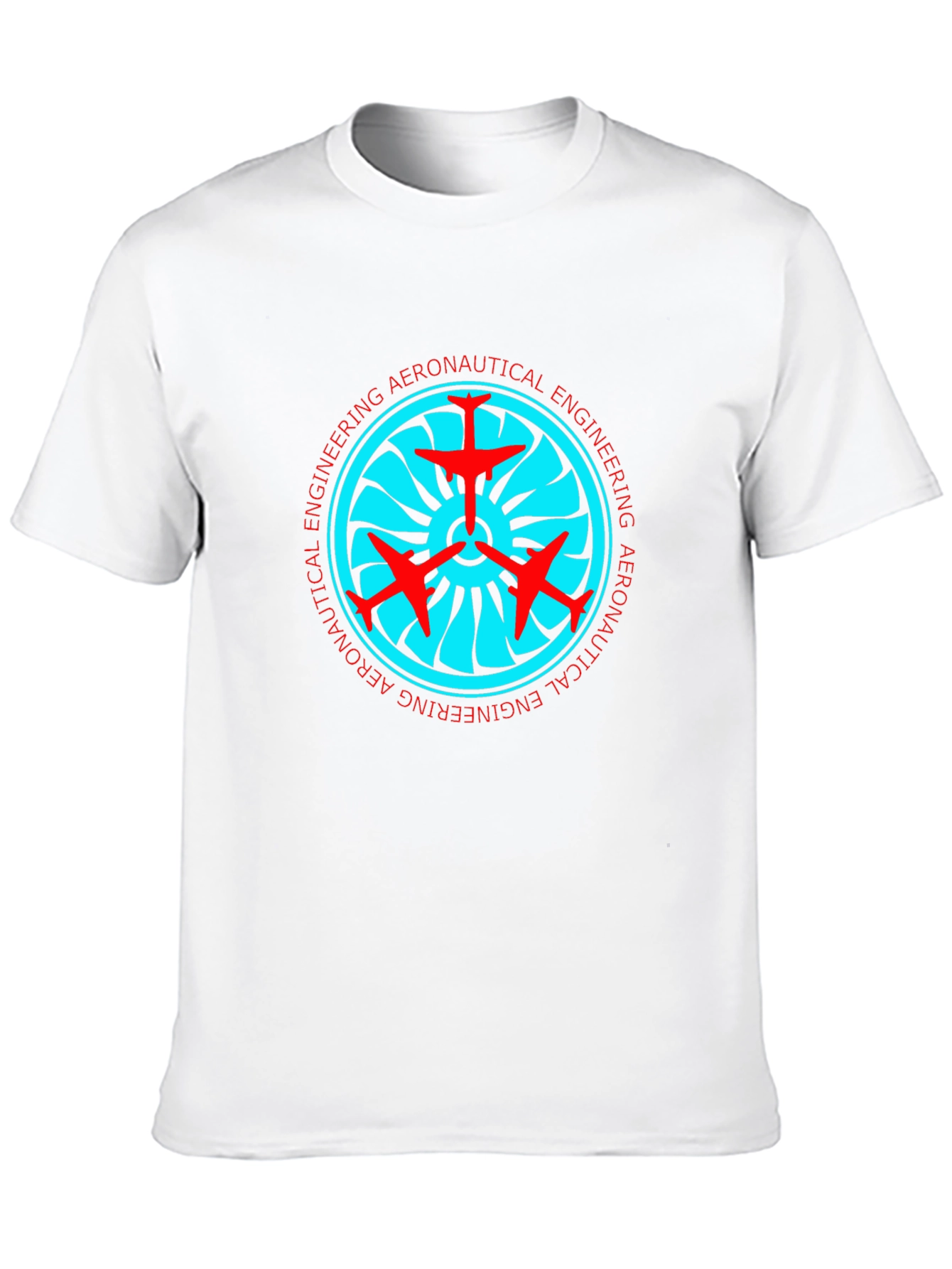 Aeronautical Engineering Black T-Shirt