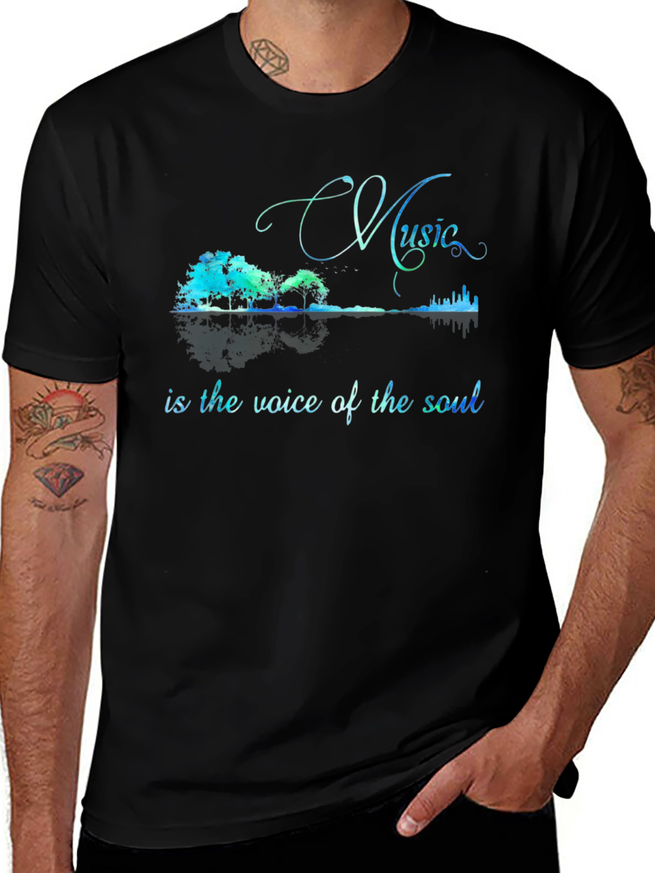 Music Is The Voice Of The Soul T-Shirt