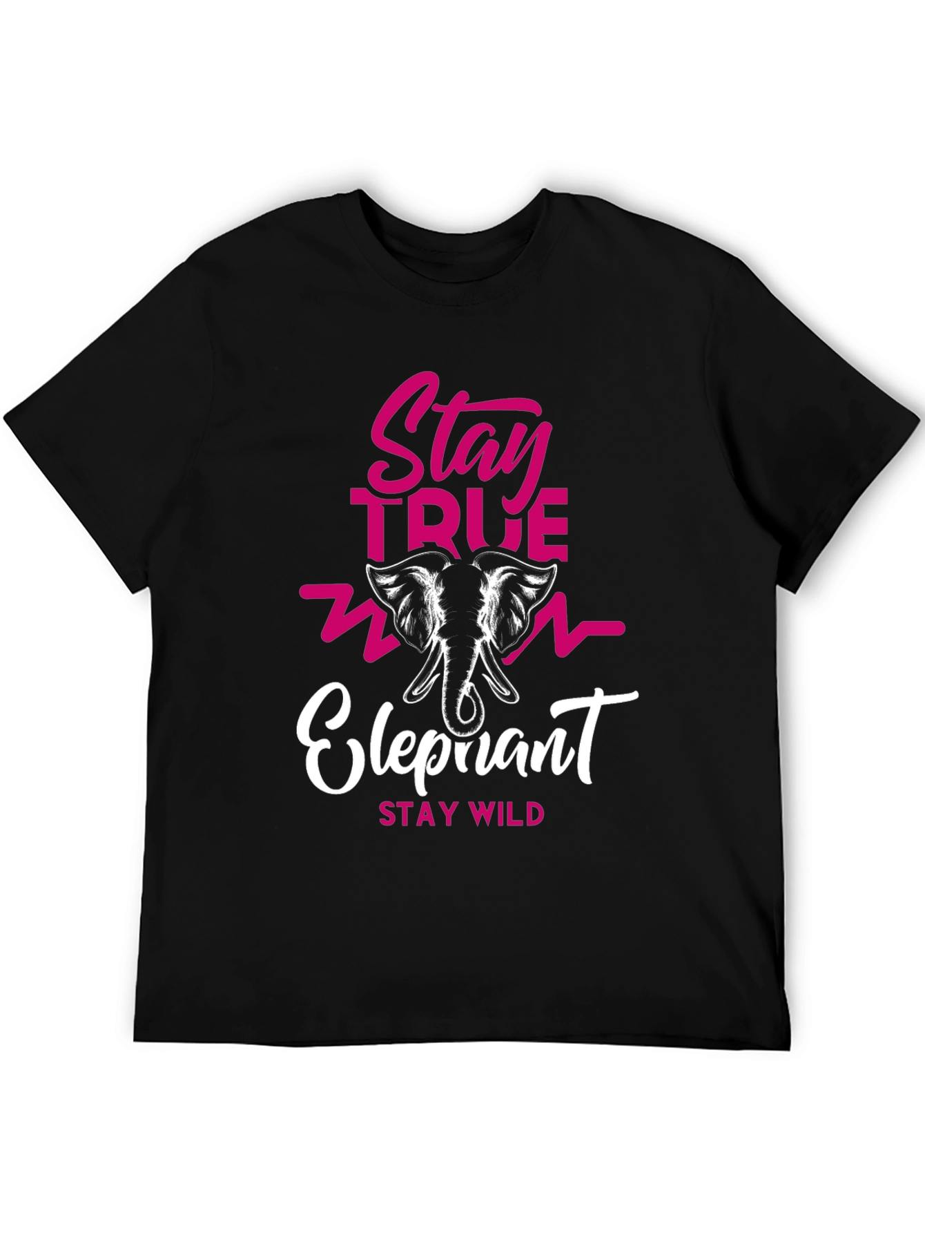 Stay True Elephant Graphic Tee - Stay Wild