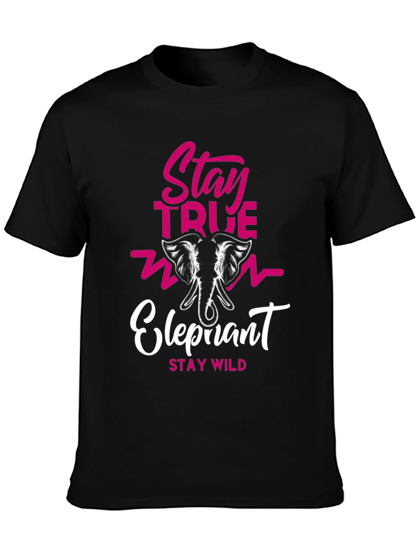Stay True Elephant Graphic Tee - Stay Wild