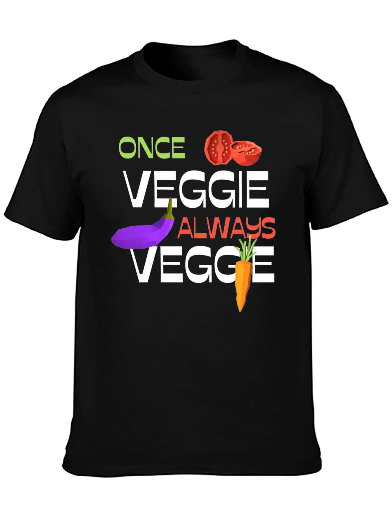 Once Veggie Always Veggie Graphic Tee