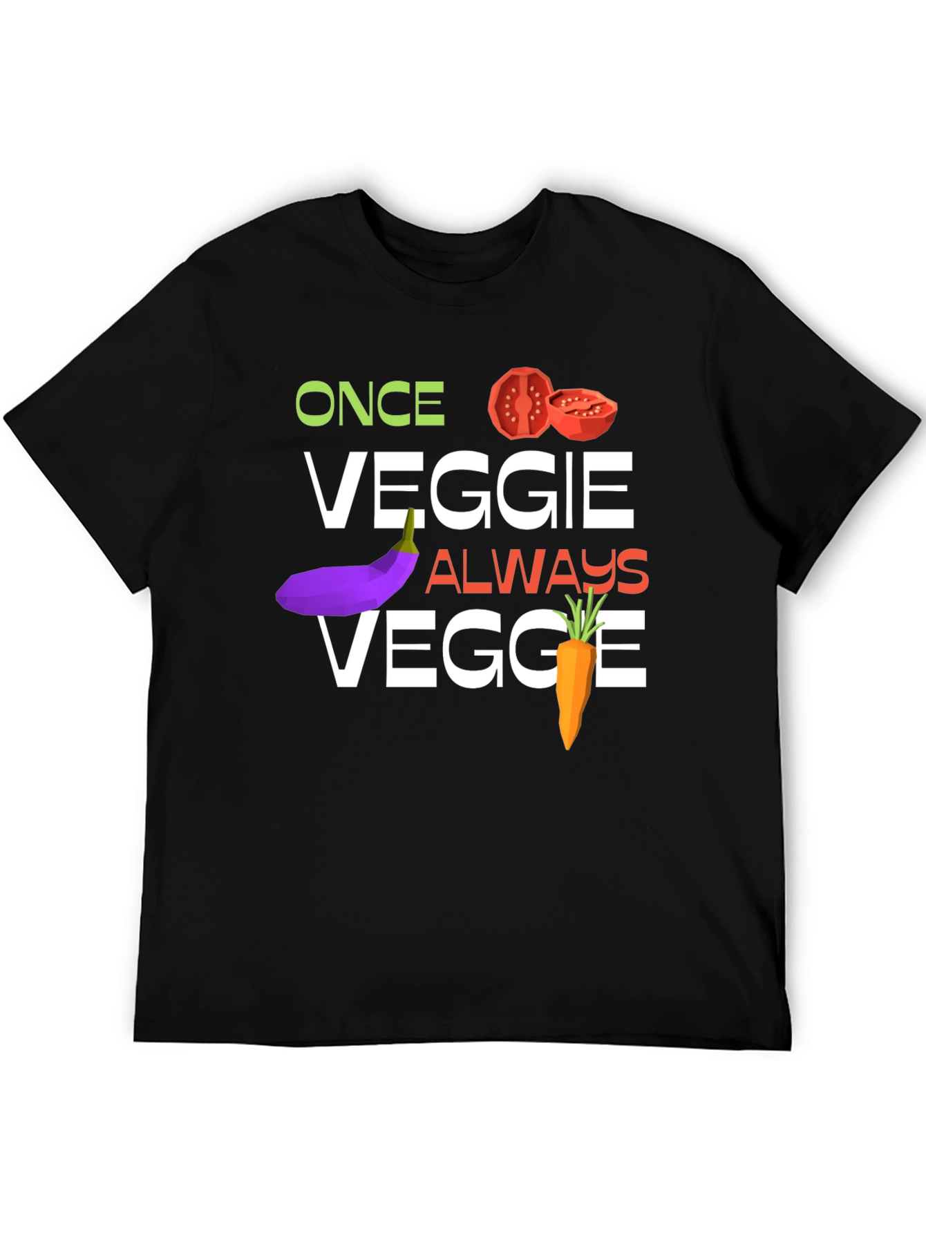 Once Veggie Always Veggie Graphic Tee