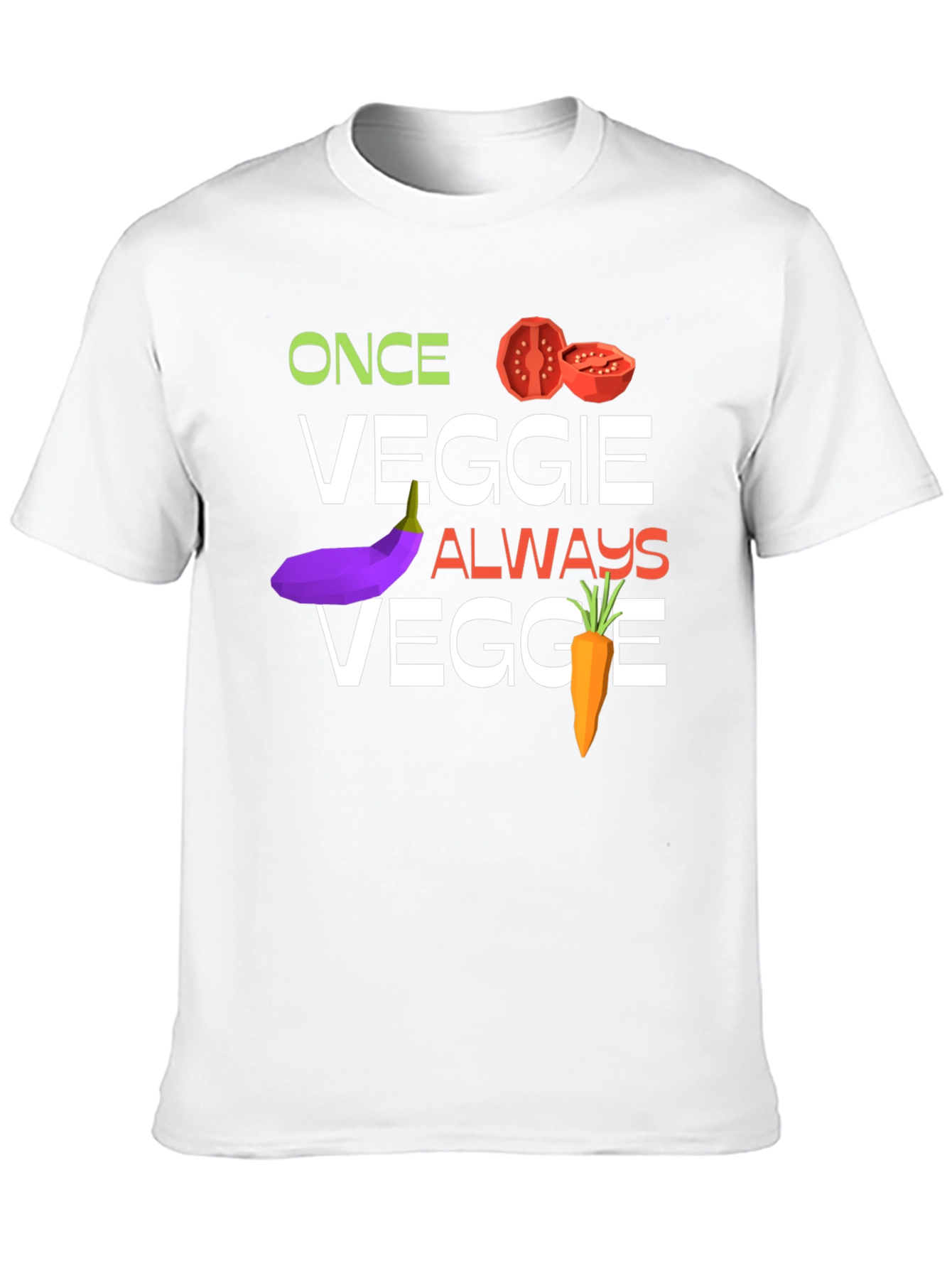 Once Veggie Always Veggie Graphic Tee