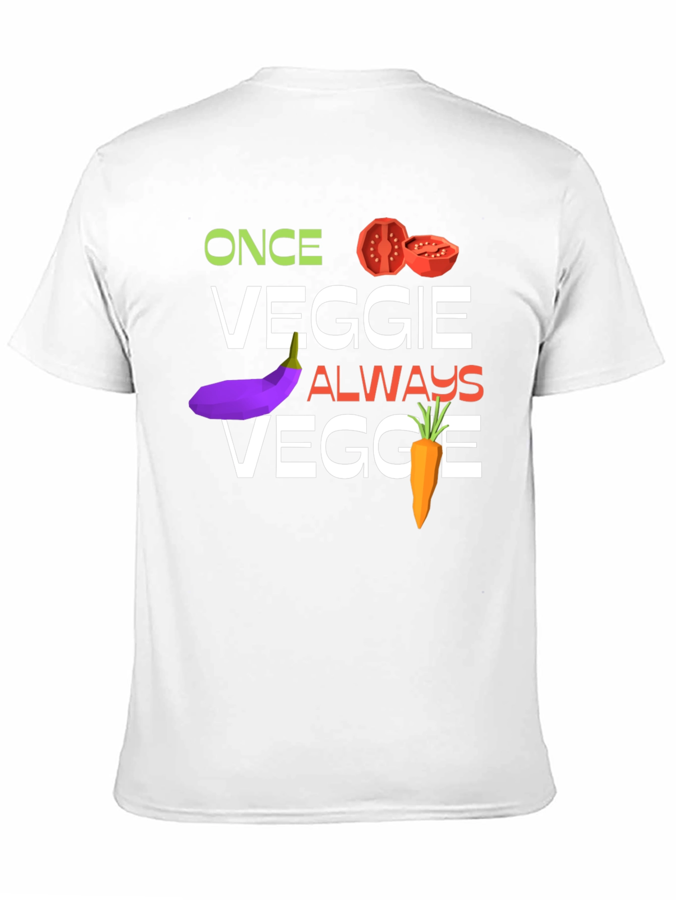 Once Veggie Always Veggie Graphic Tee