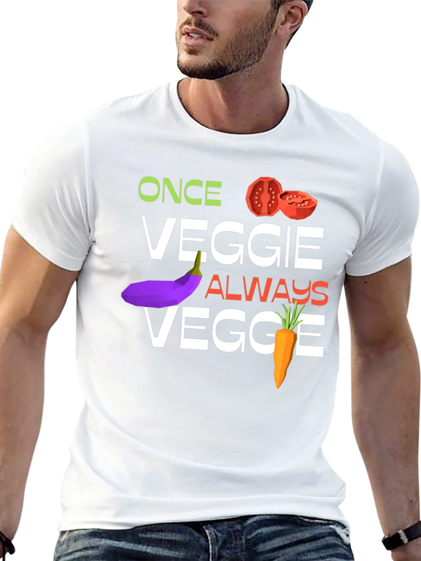 Once Veggie Always Veggie Graphic Tee