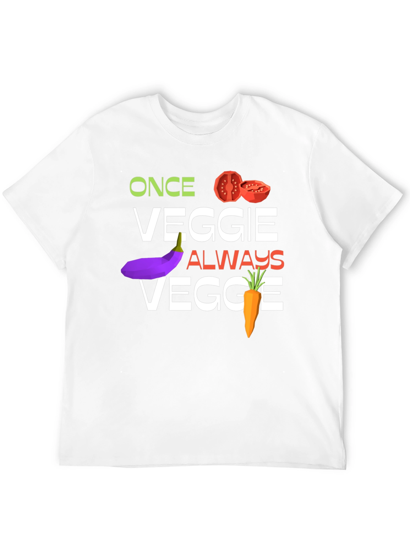 Once Veggie Always Veggie Graphic Tee
