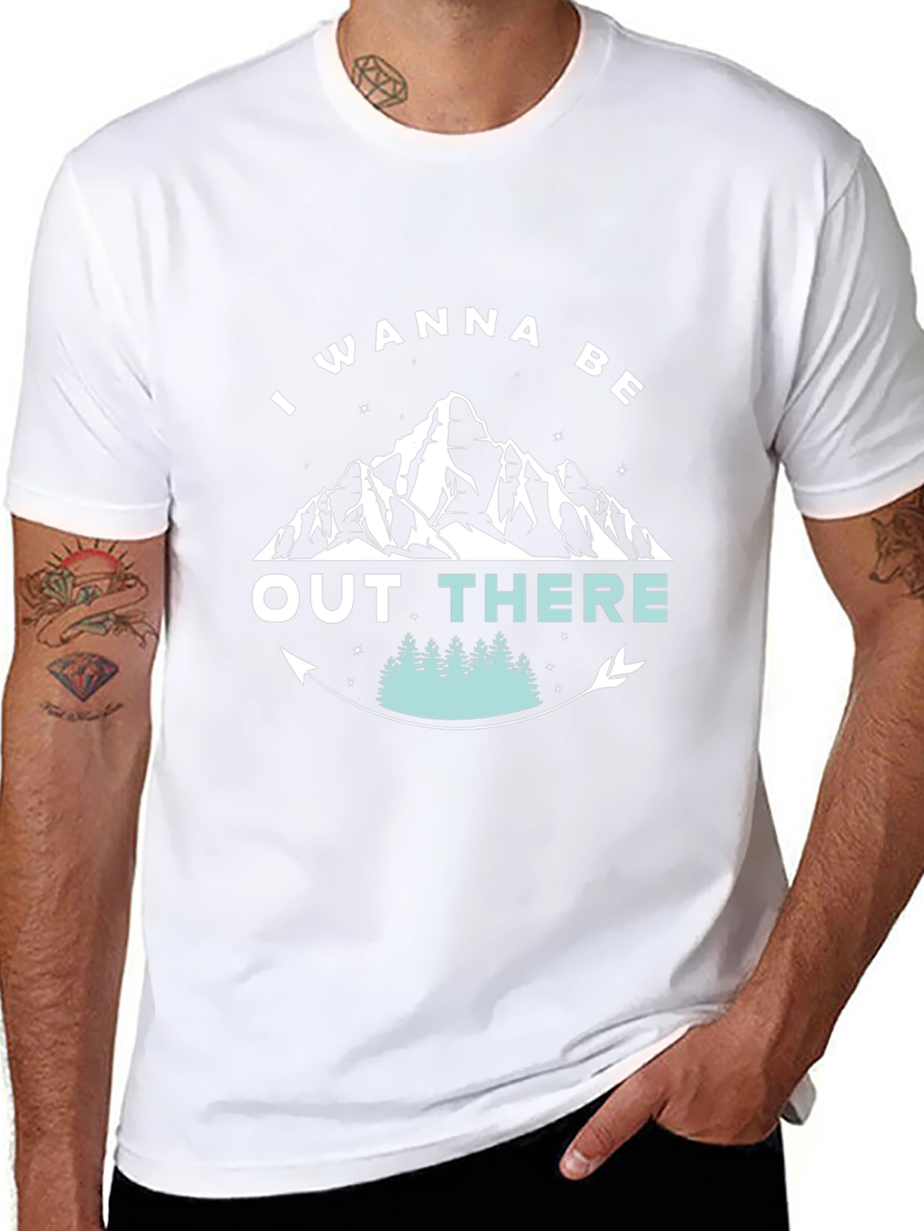 Out There Graphic Tee - Adventure Awaits