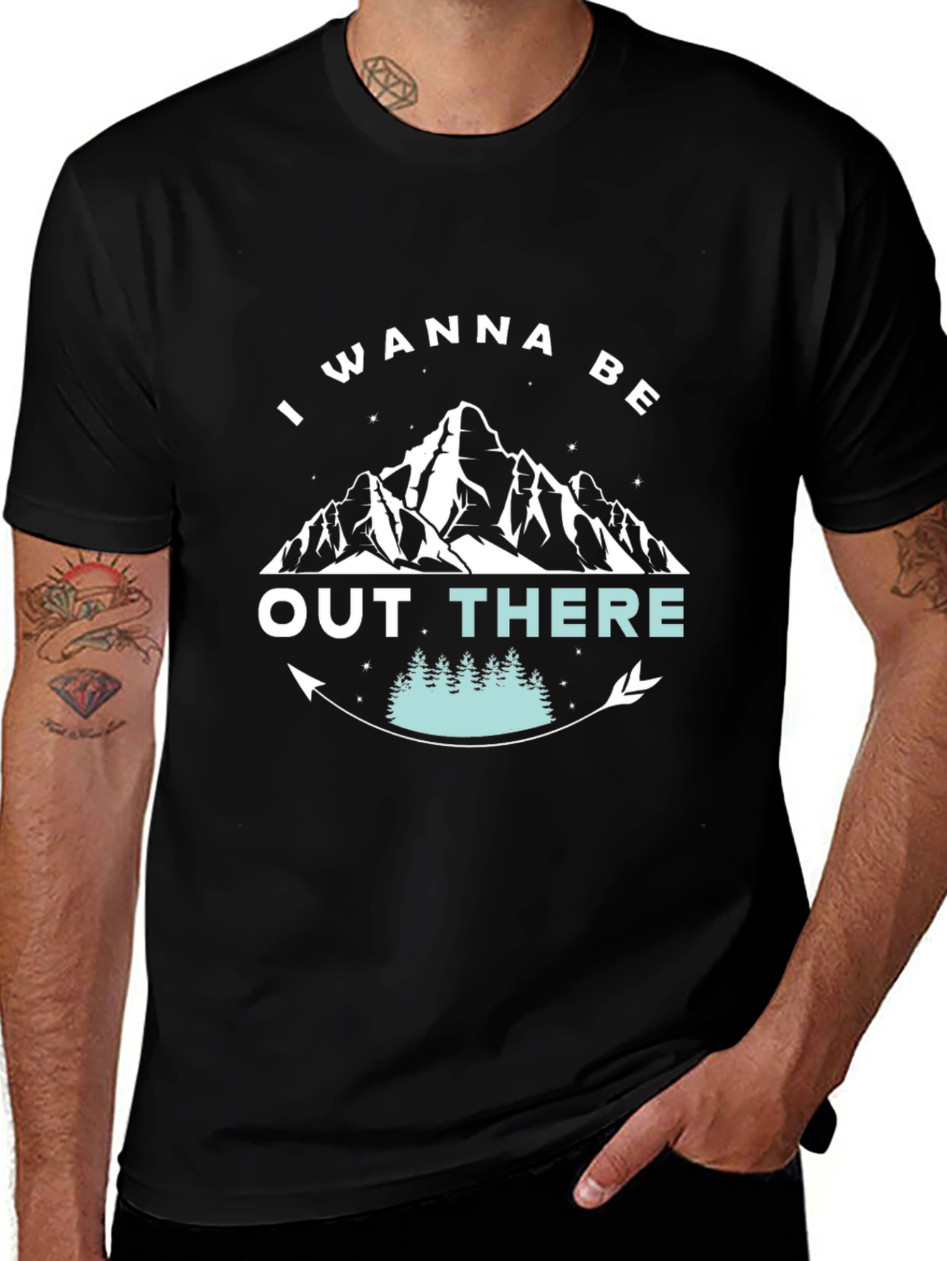 Out There Graphic Tee - Adventure Awaits