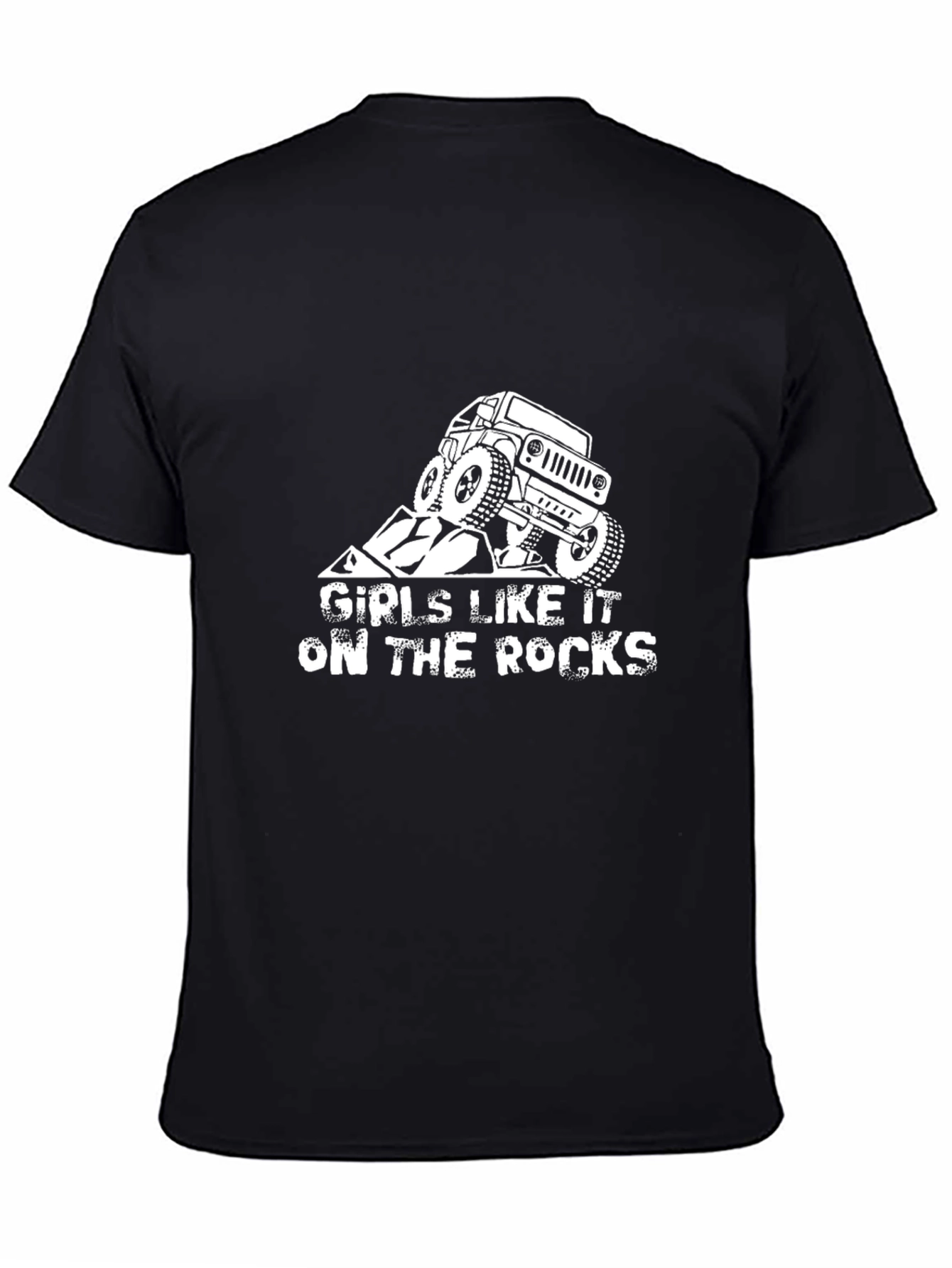 Girls Like It On The Rocks Jeep T-Shirt