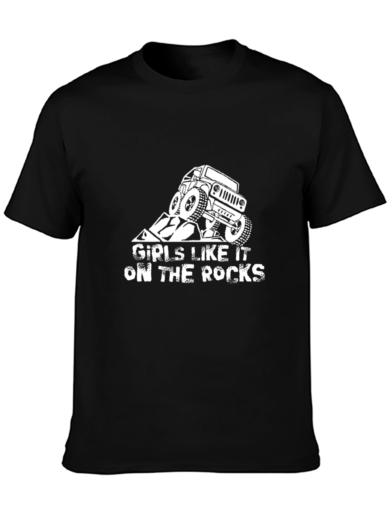 Girls Like It On The Rocks Jeep T-Shirt