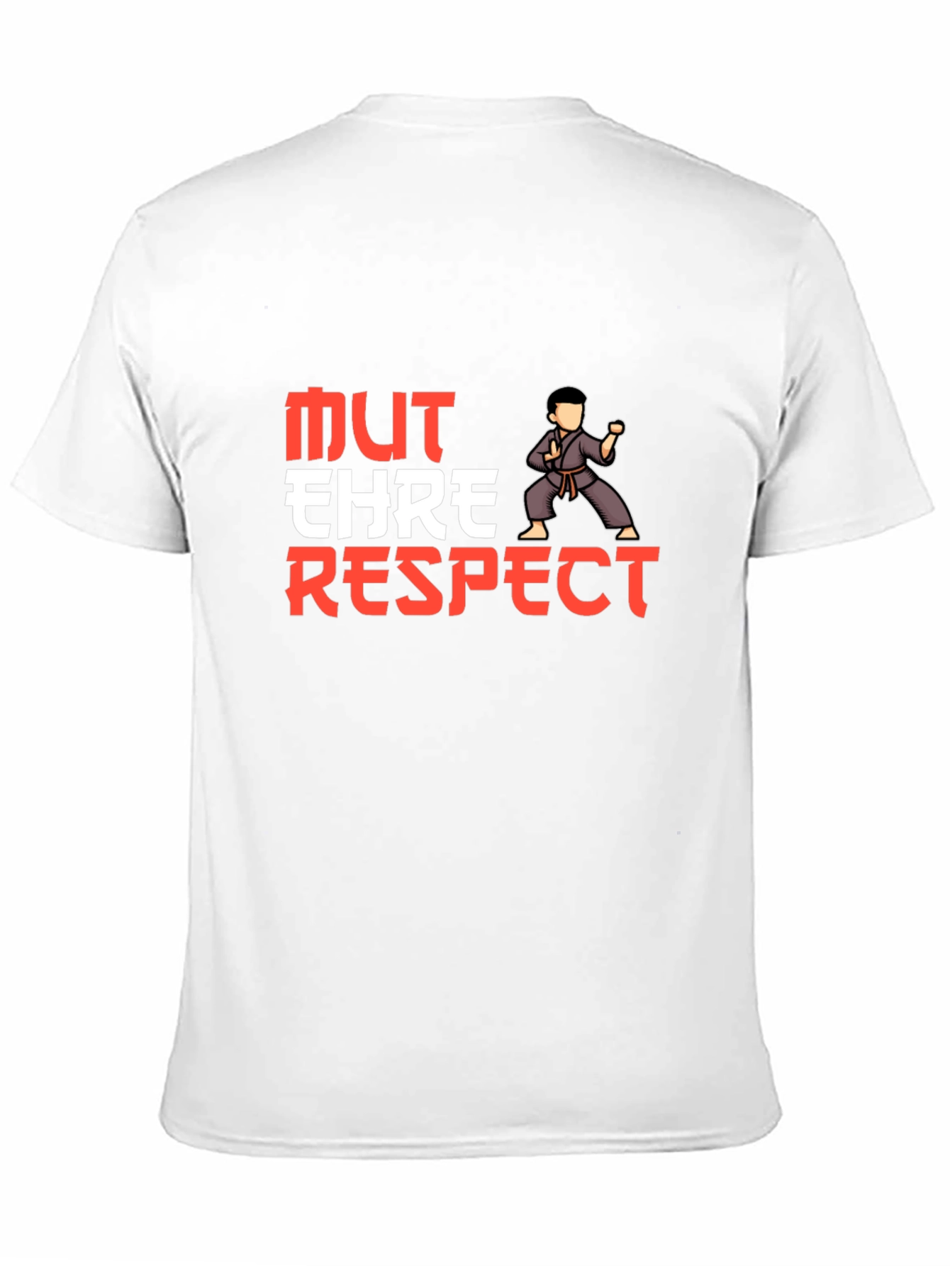 Martial Arts Graphic T-Shirt - Mut Ehre Respect