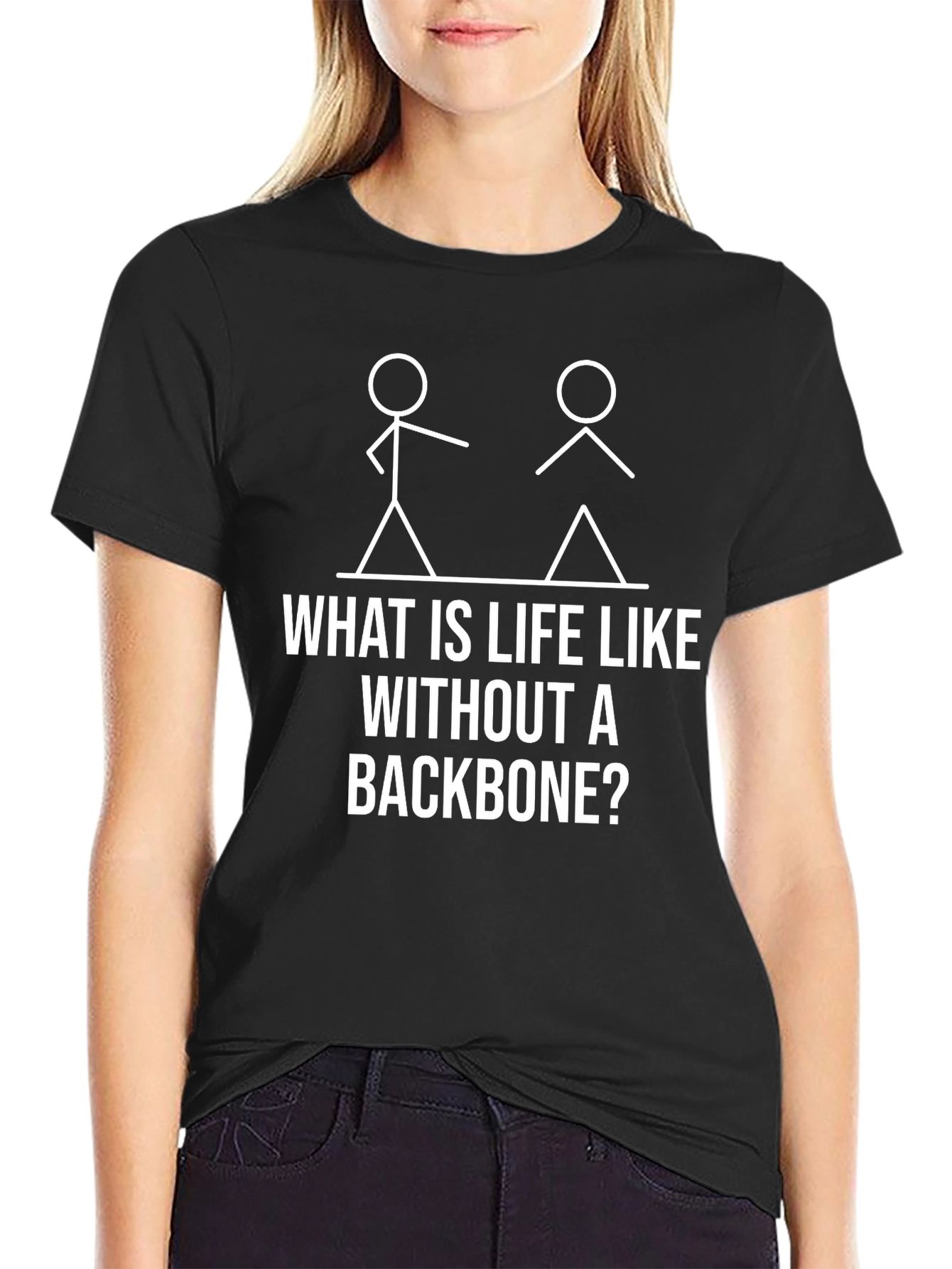 Backbone Humor Graphic Tee