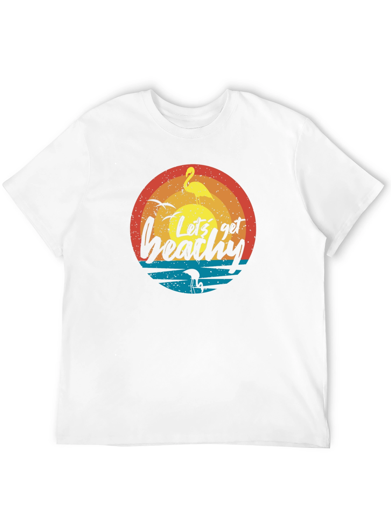 Lets Get Beachy Black T-Shirt