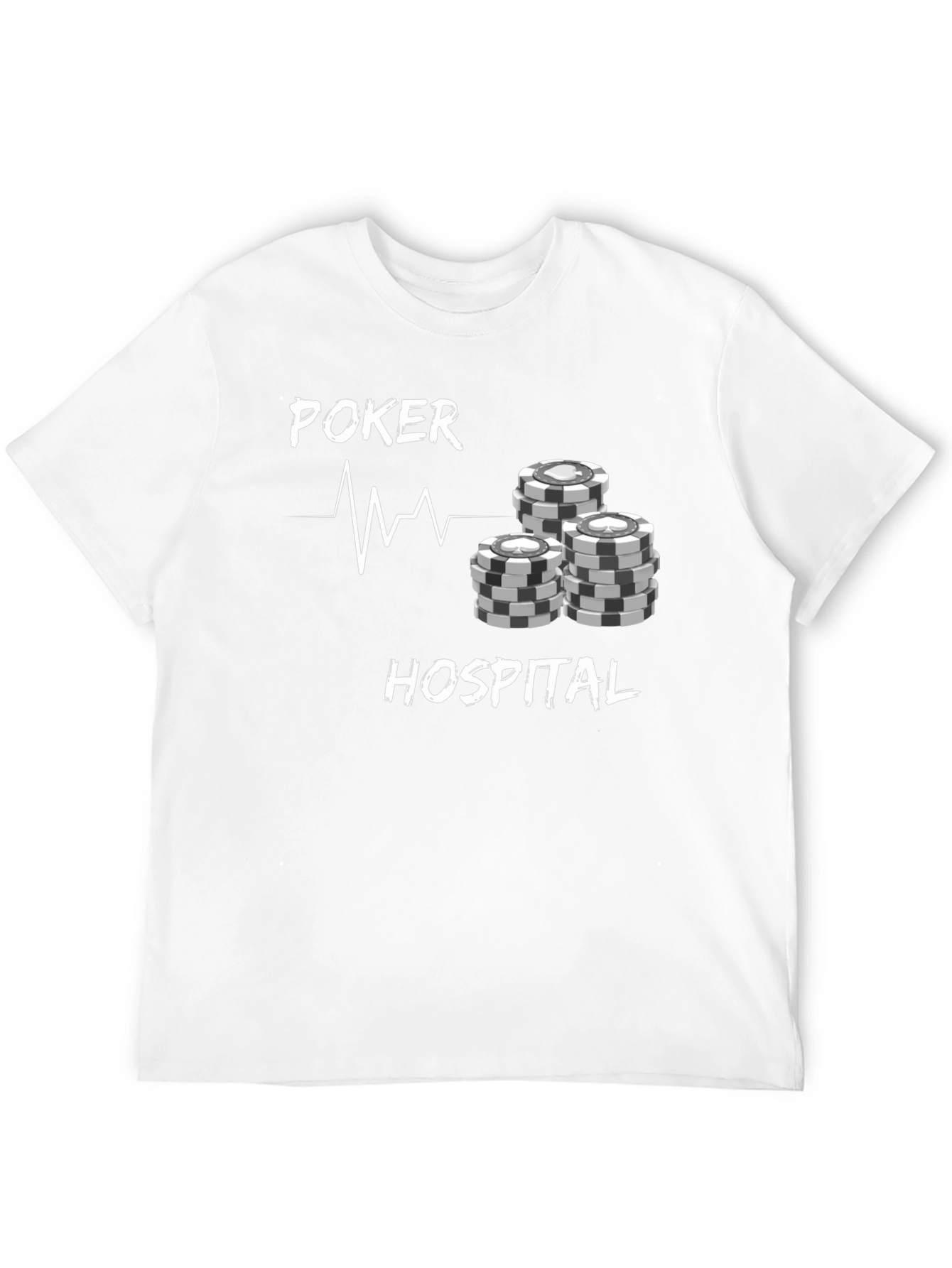 Poker Hospital Graphic T-Shirt