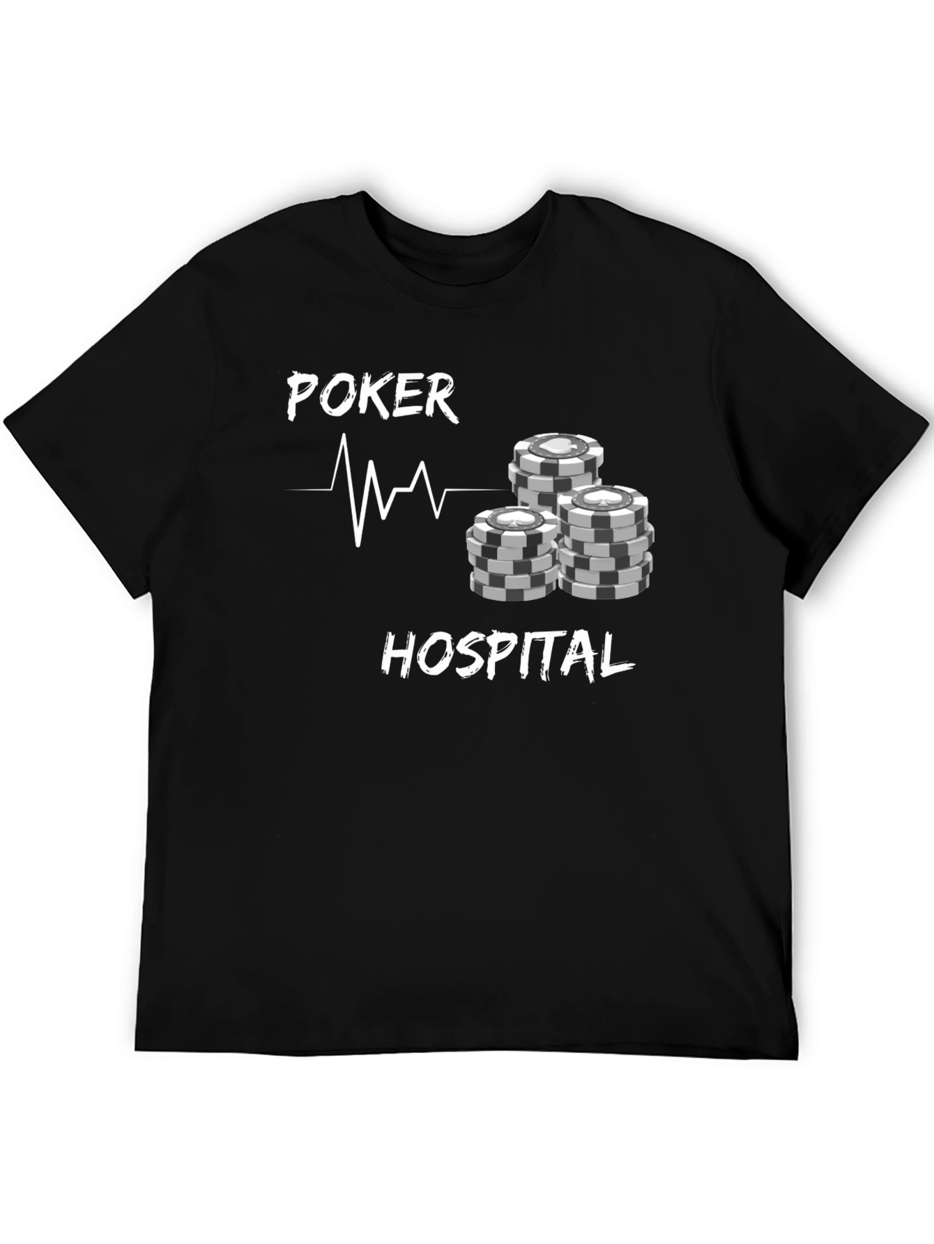 Poker Hospital Graphic T-Shirt