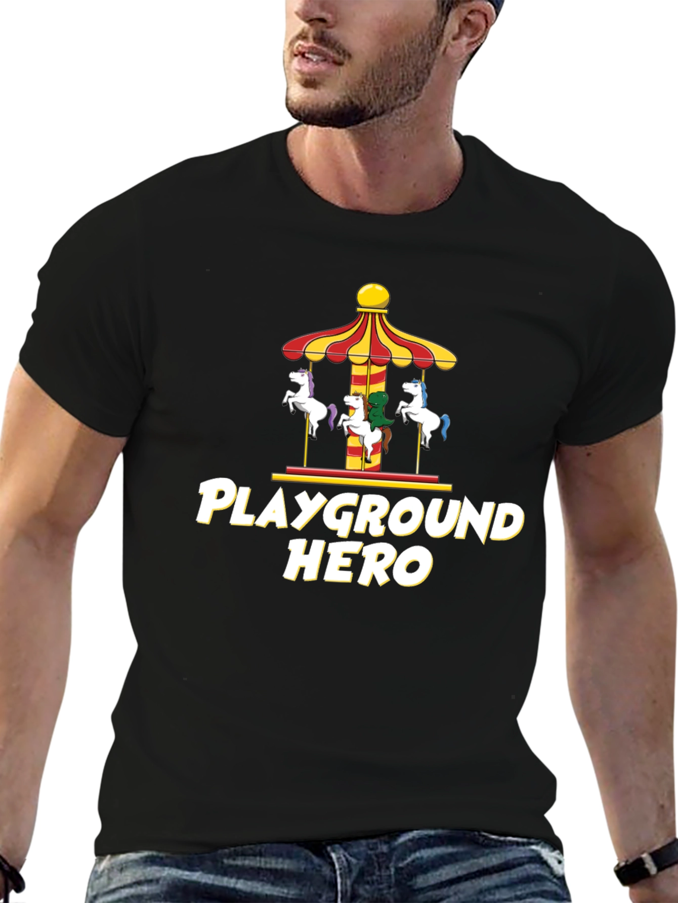 Playground Hero Carousel Graphic Tee