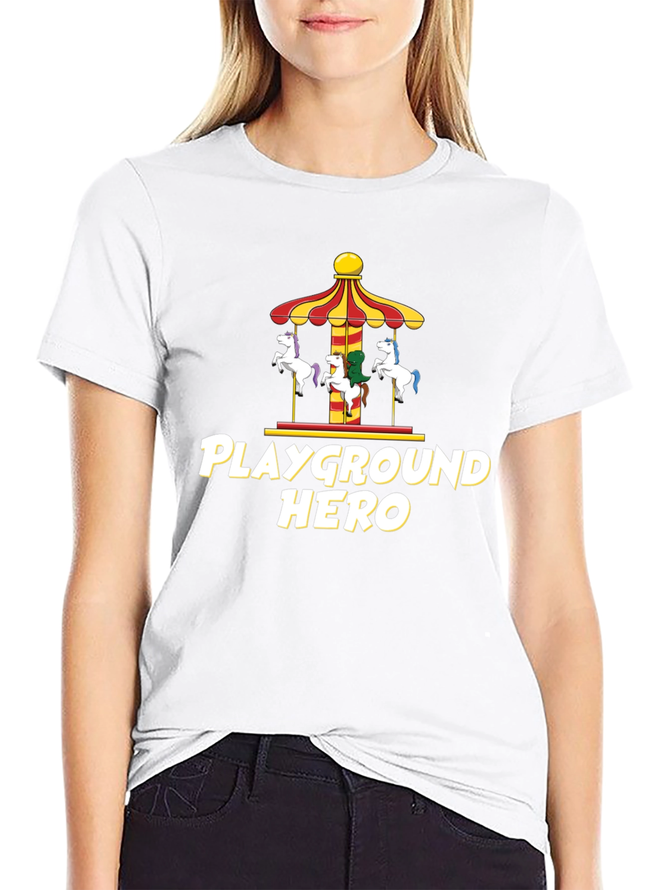 Playground Hero Carousel Graphic Tee