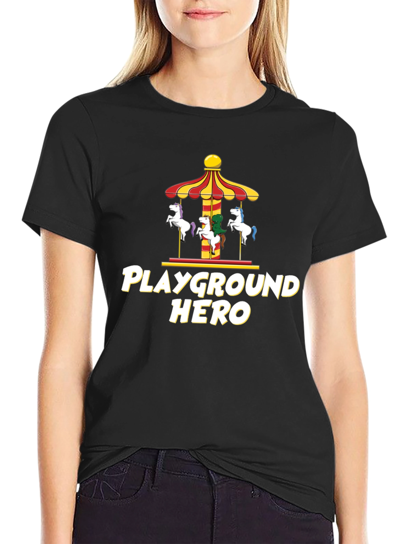 Playground Hero Carousel Graphic Tee