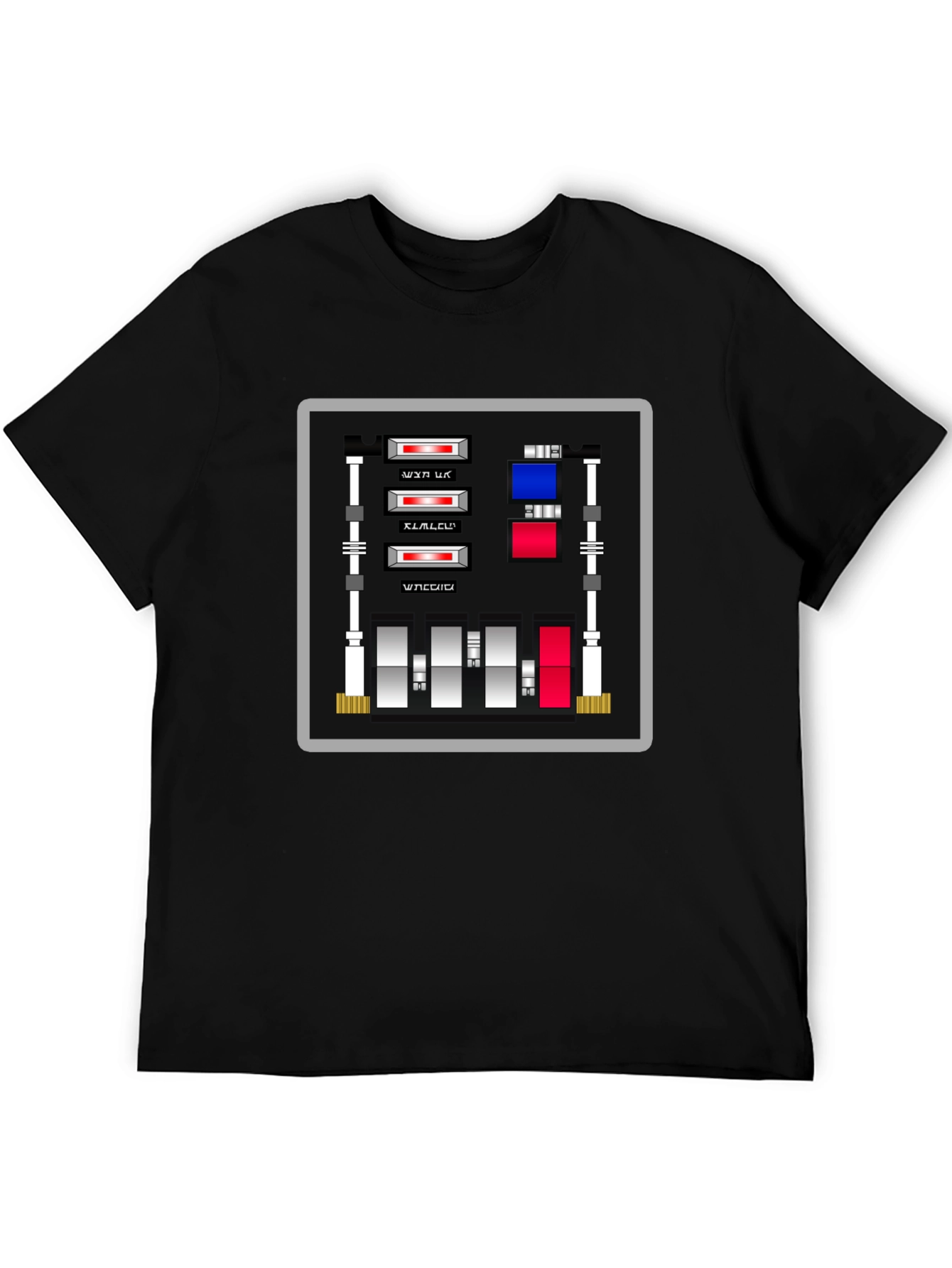 Retro Sci-Fi Panel Graphic Tee