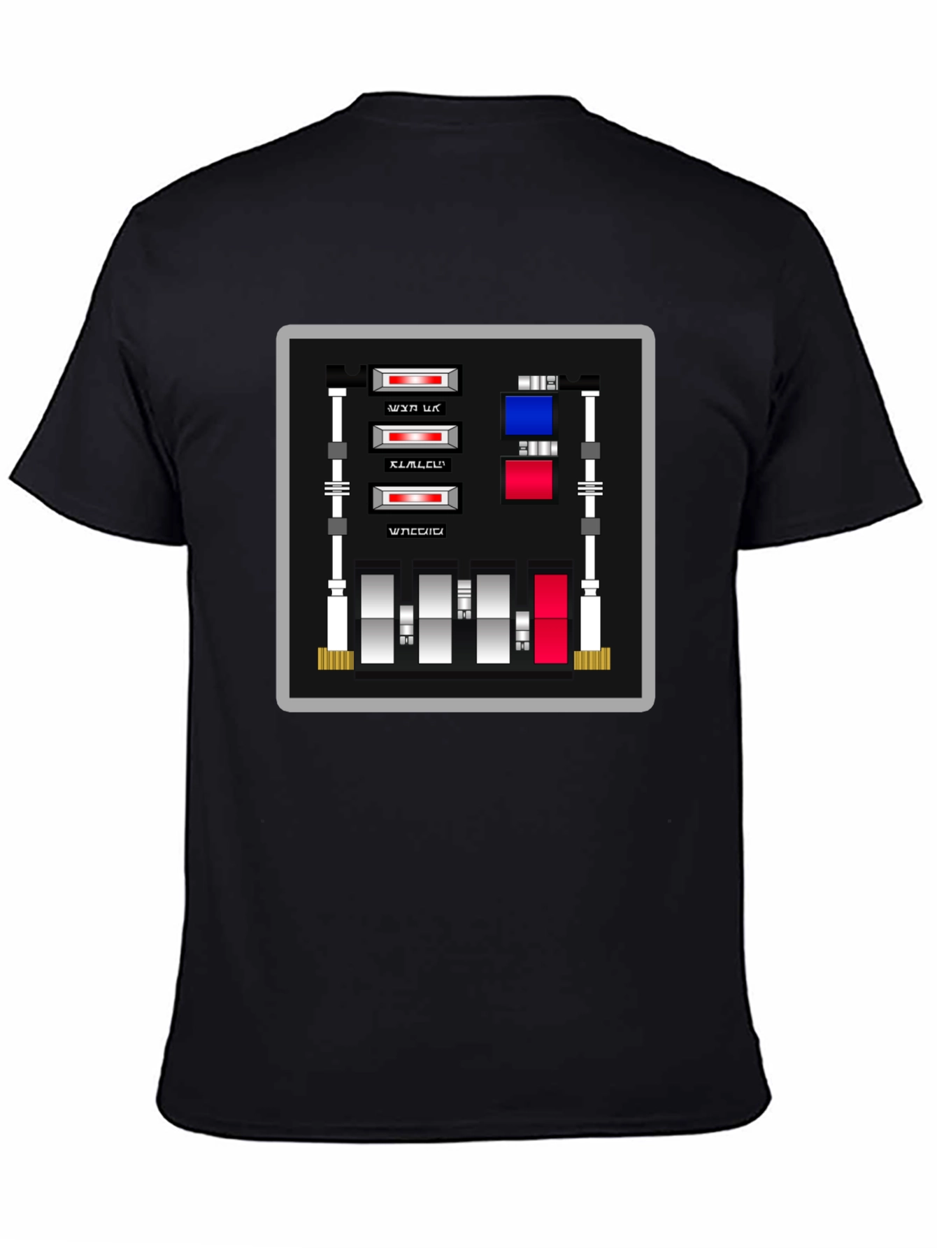 Retro Sci-Fi Panel Graphic Tee