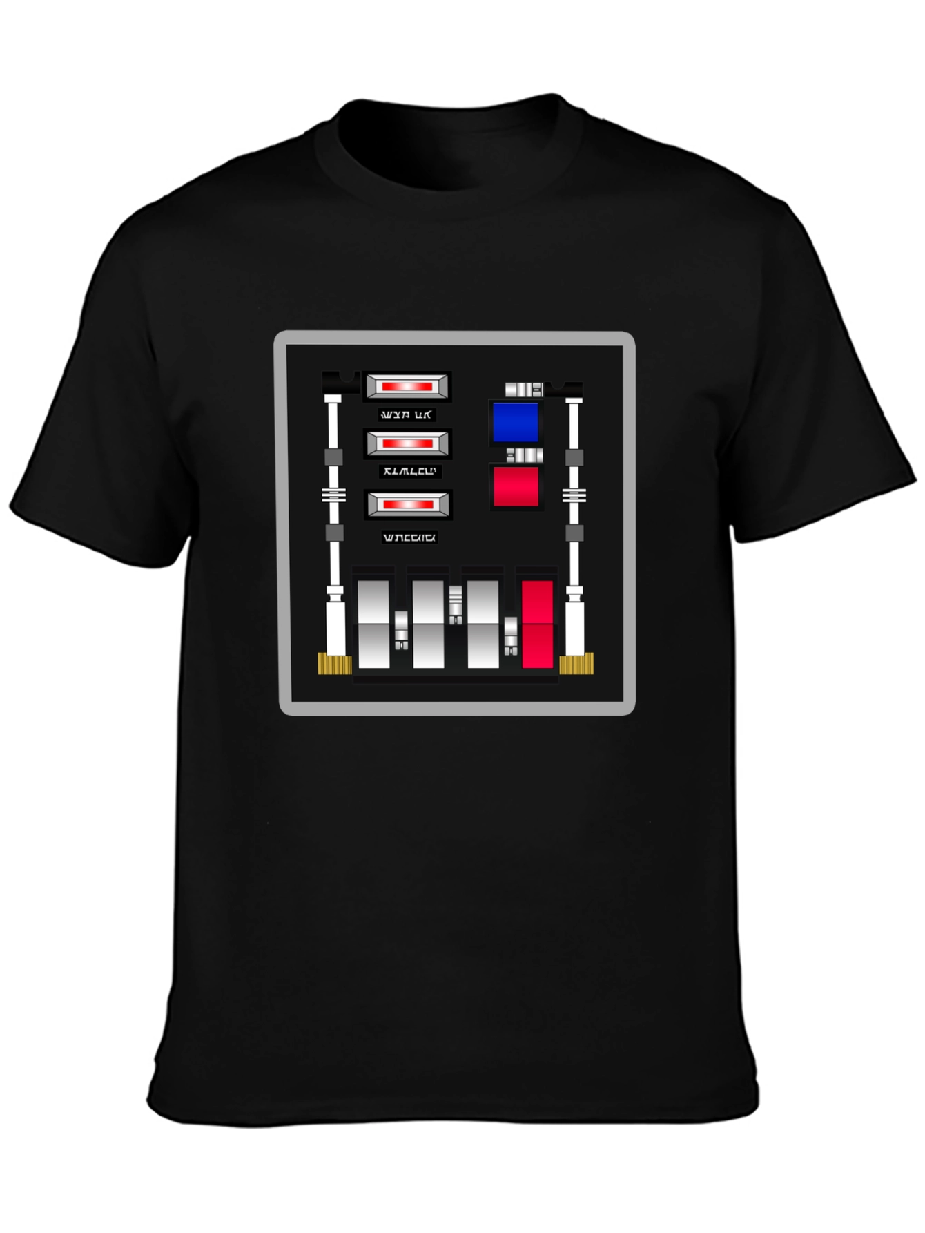 Retro Sci-Fi Panel Graphic Tee