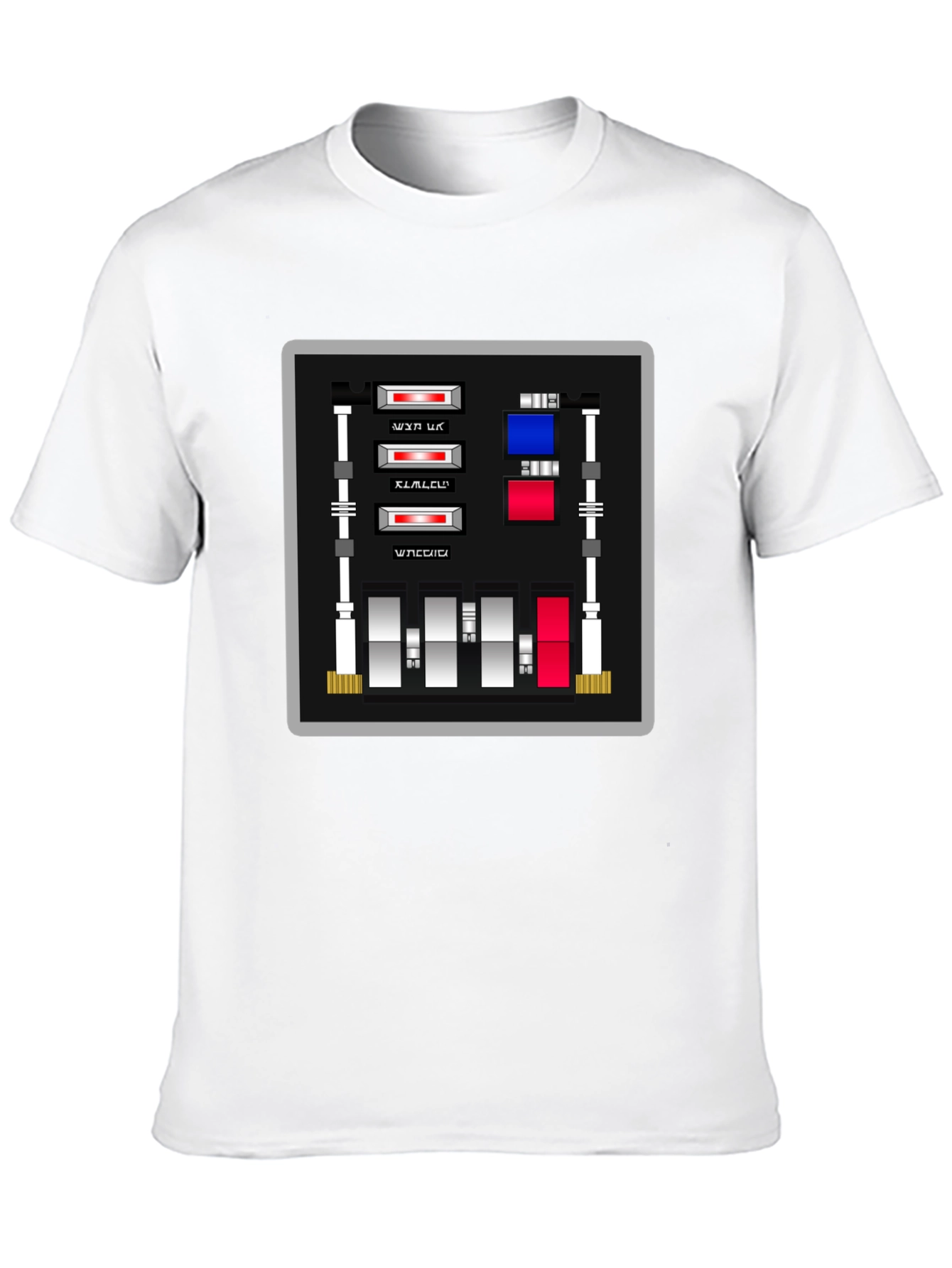 Retro Sci-Fi Panel Graphic Tee