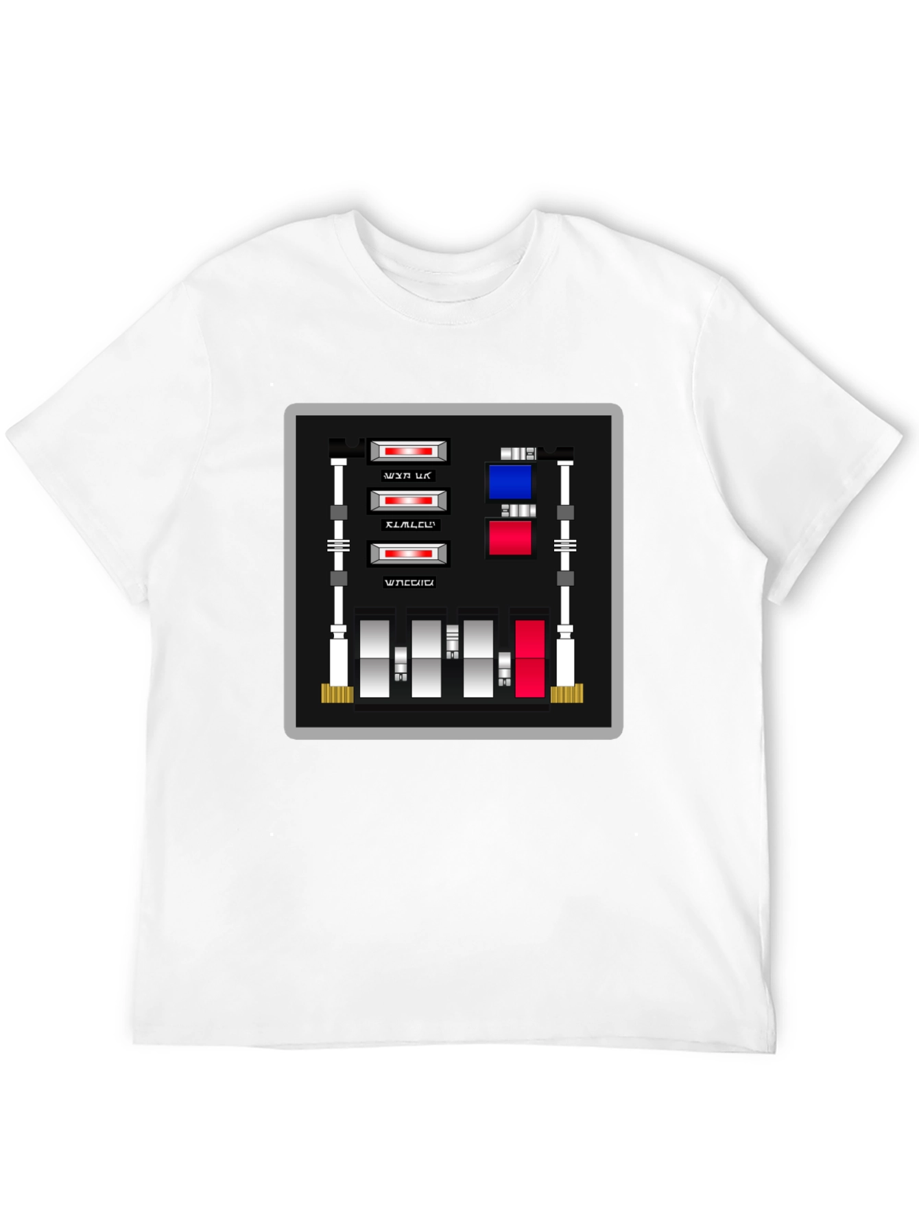 Retro Sci-Fi Panel Graphic Tee