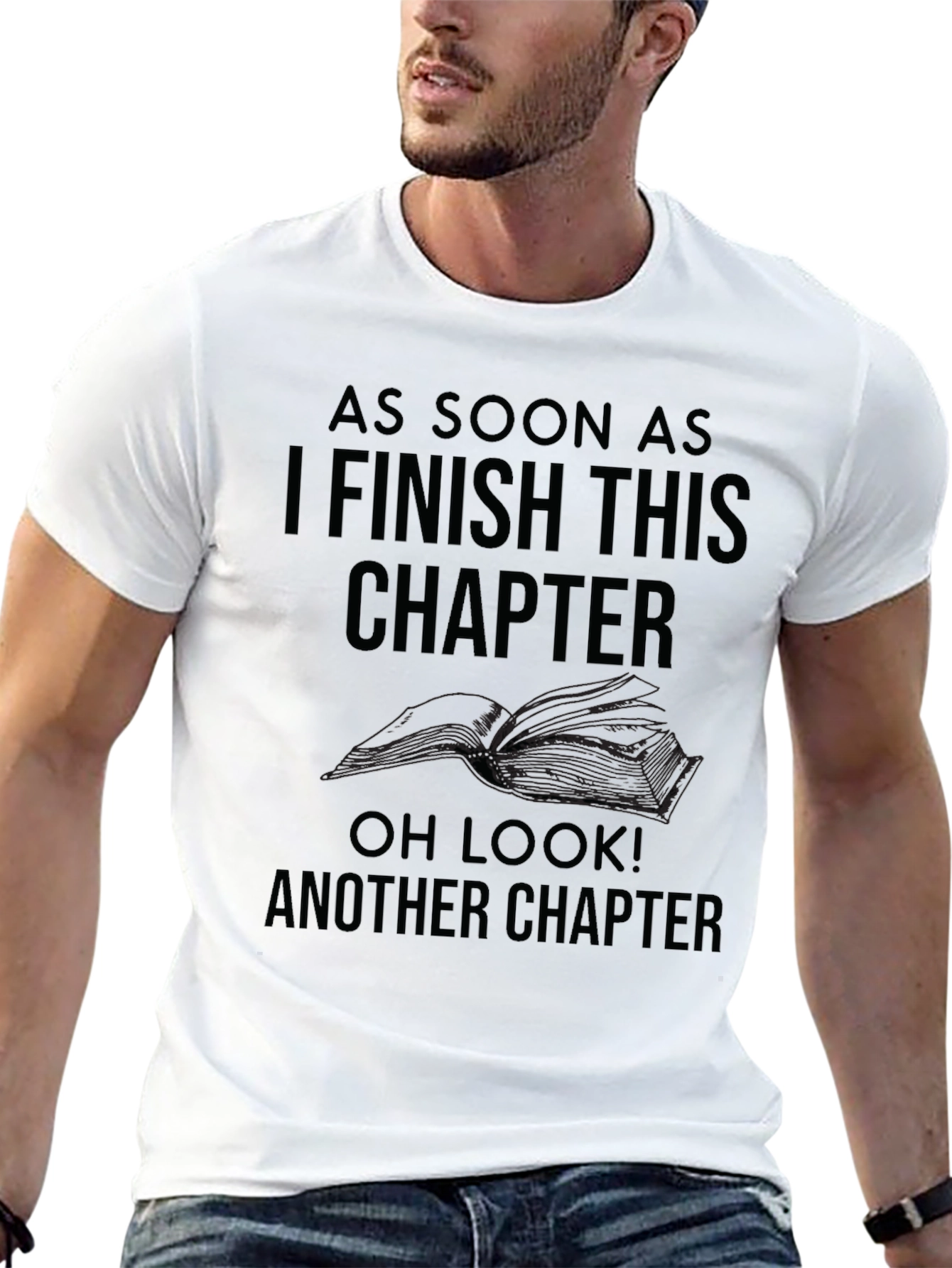 Book Lover T-Shirt: Another Chapter